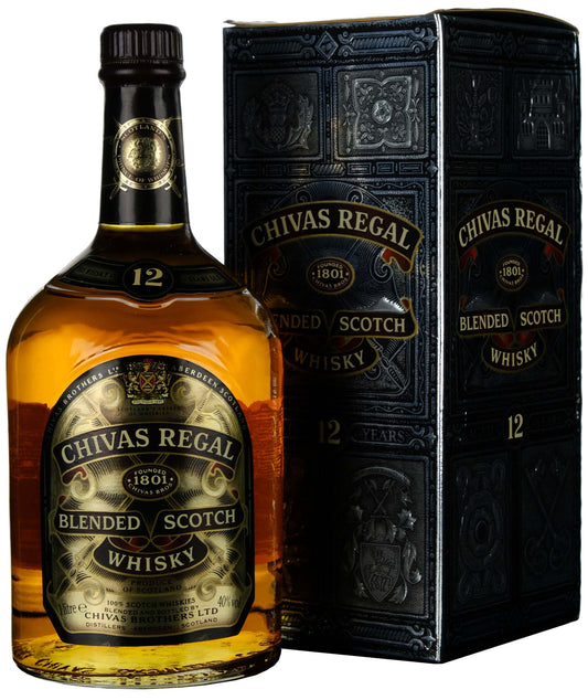 Chivas Regal 12 Year Old Early 2000s 1 Litre