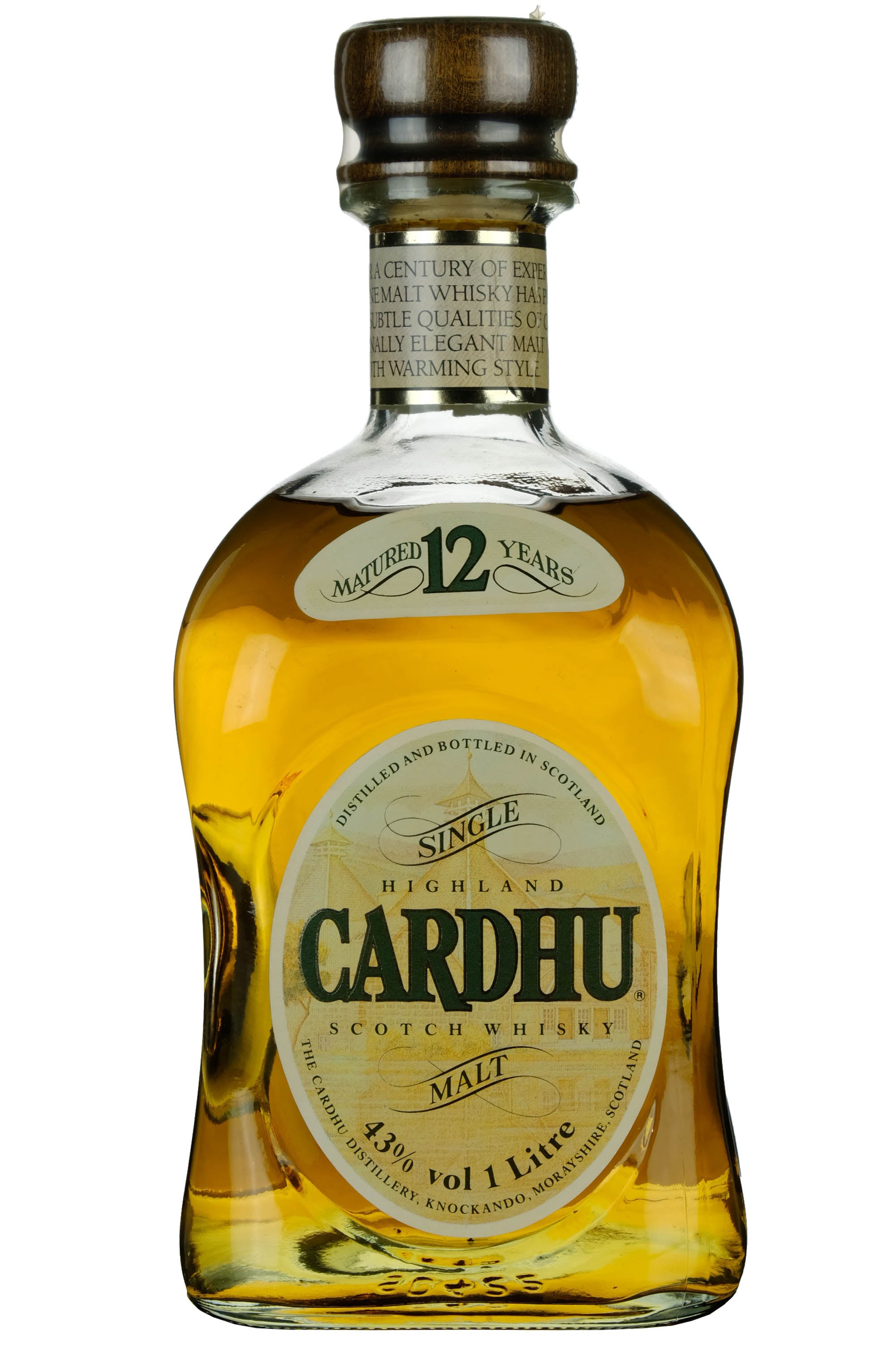 Cardhu 12 Year Old Circa 1990 1 Litre