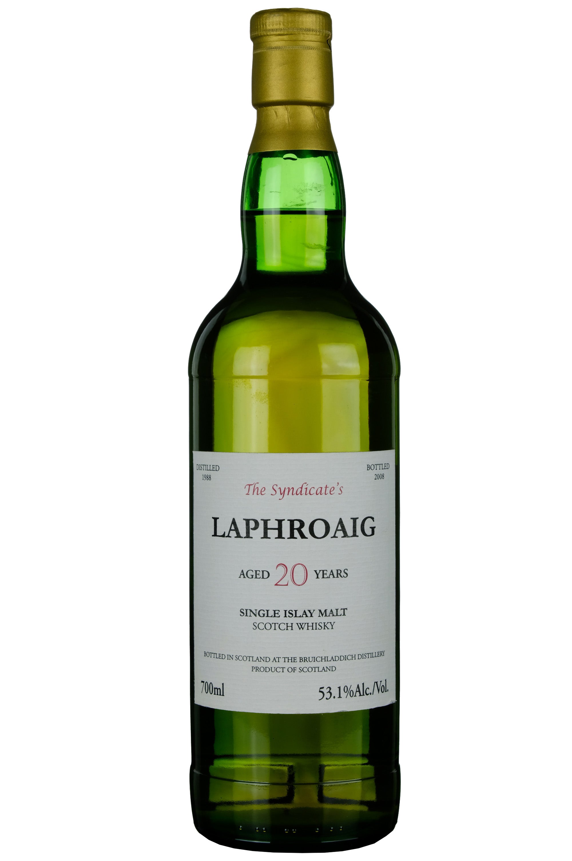 Laphroaig 1988-2008 | 20 Year Old The Syndicate's Single Cask