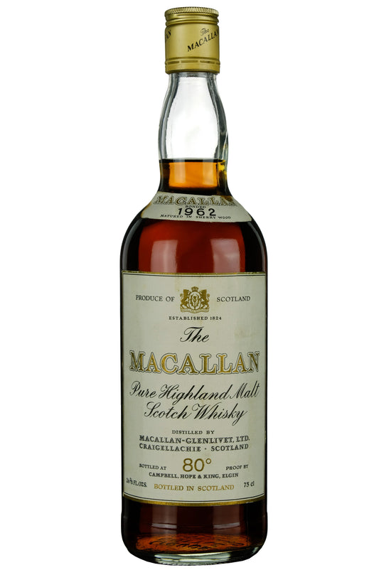 Macallan 1962 Campbell Hope & King 1970s