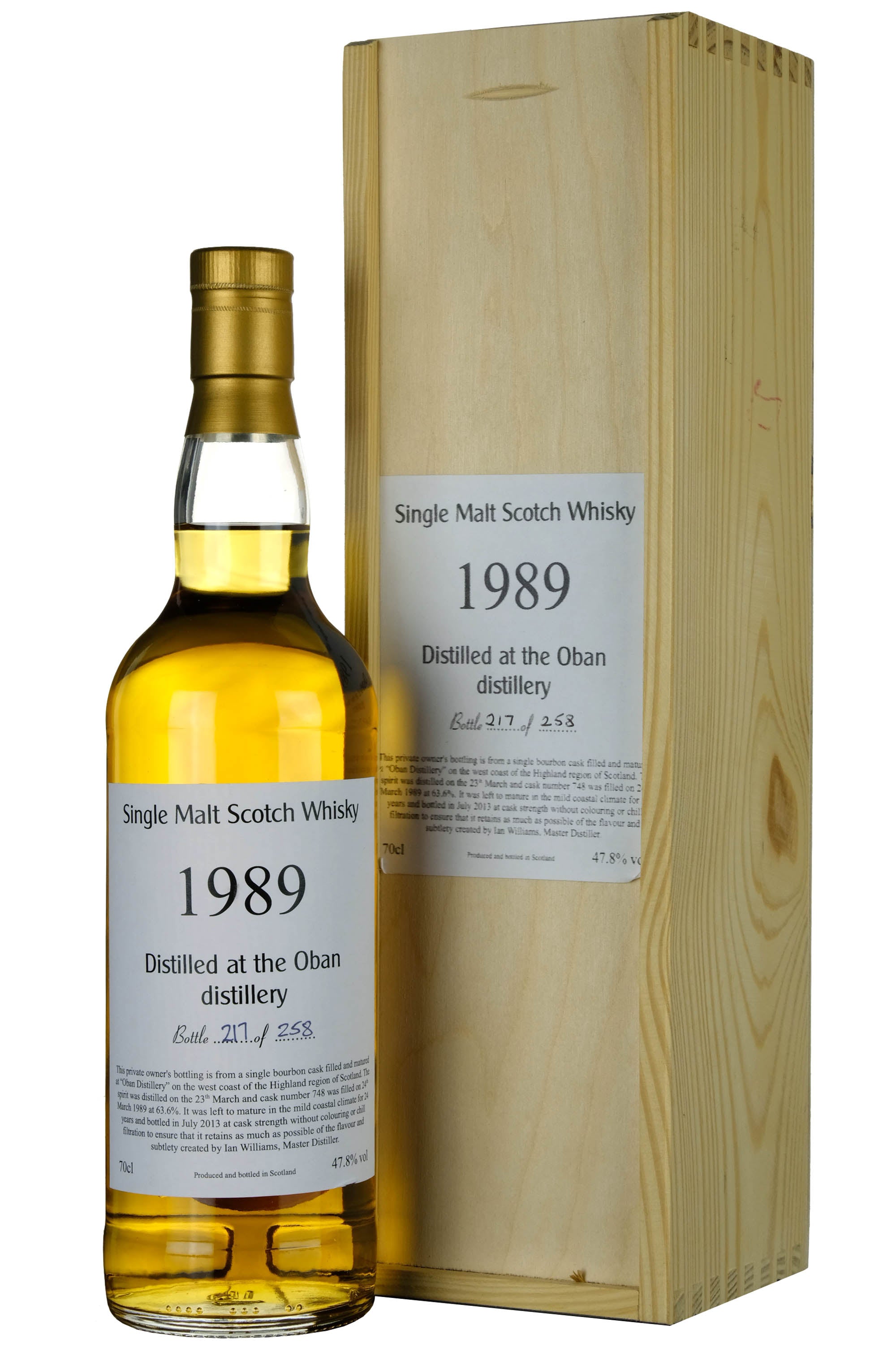 Oban 1989-2013 | 24 Year Old Private Single Cask 748