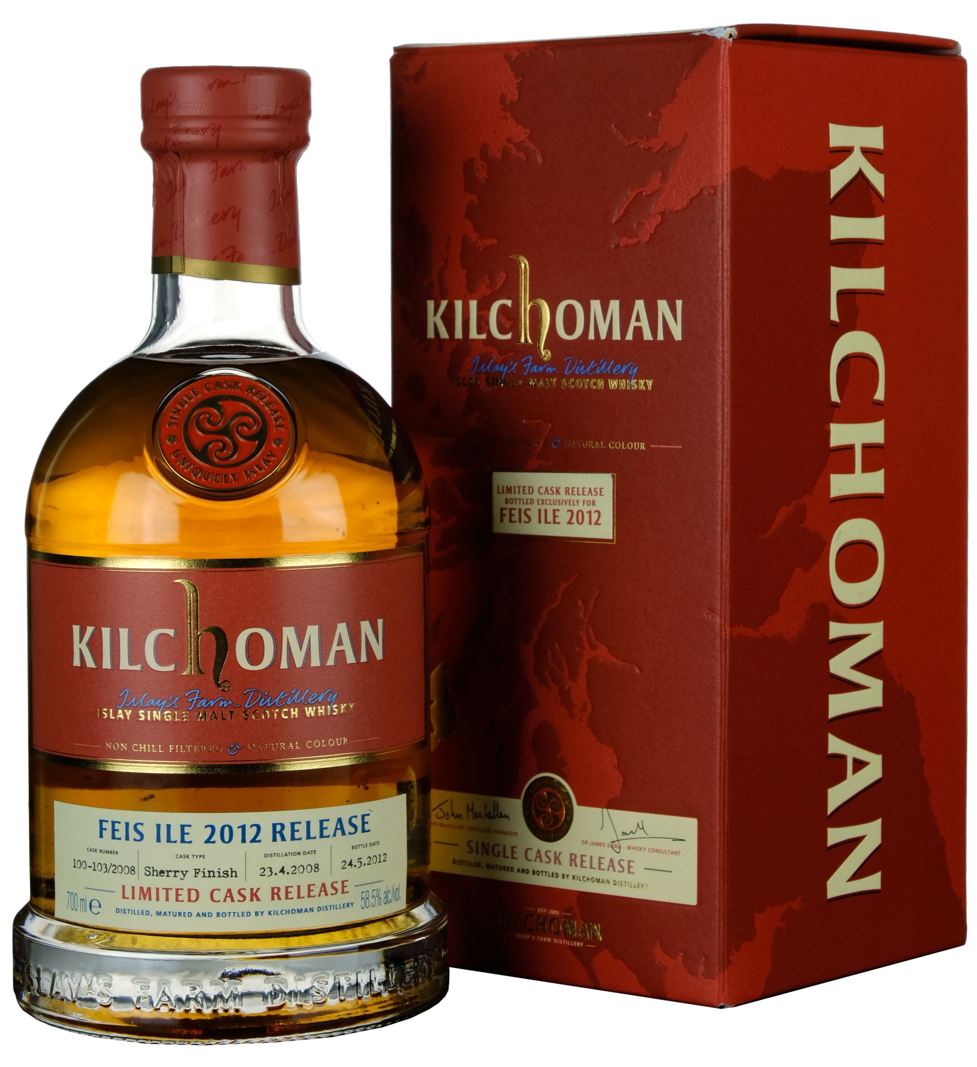 Kilchoman 2008 Islay Festival 2012