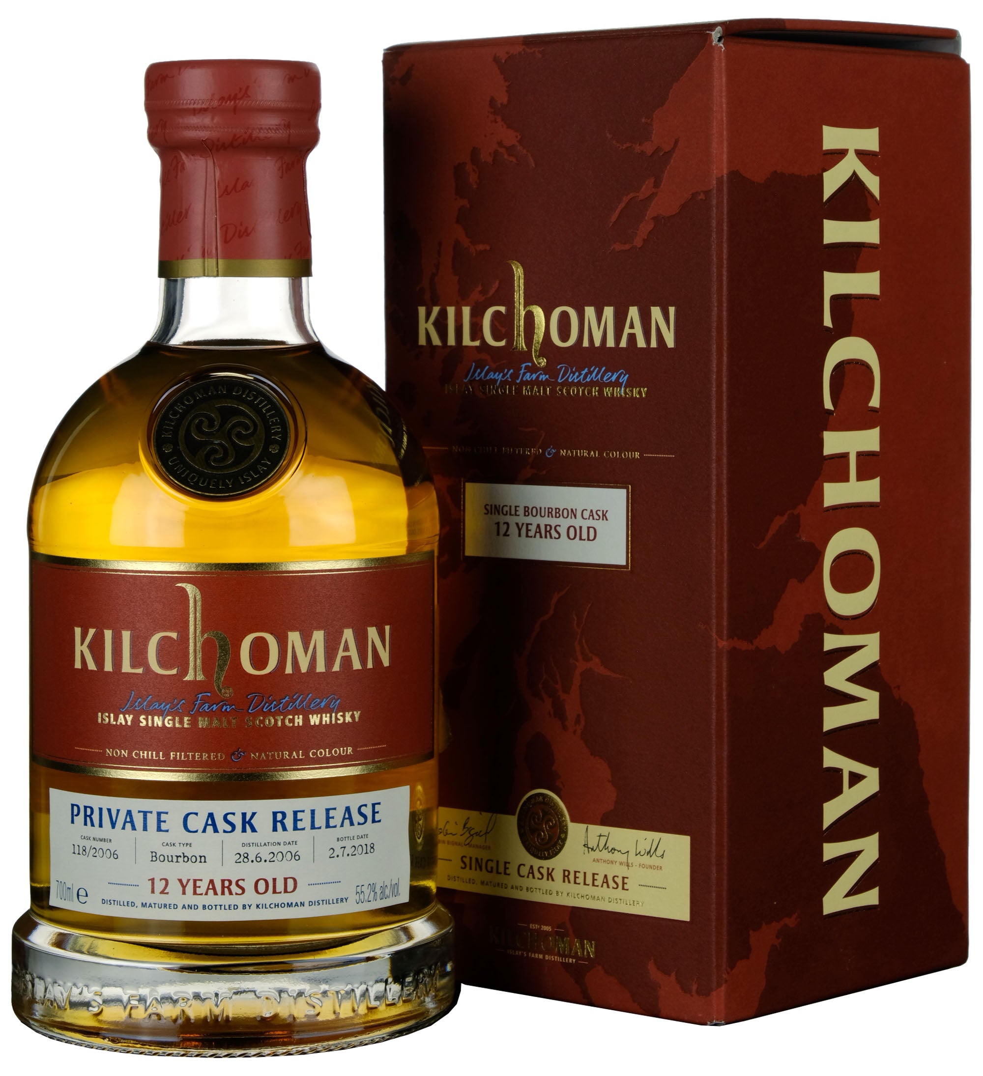 Kilchoman 2006-2018 | 12 Year Old Private Cask Release Single Cask 118