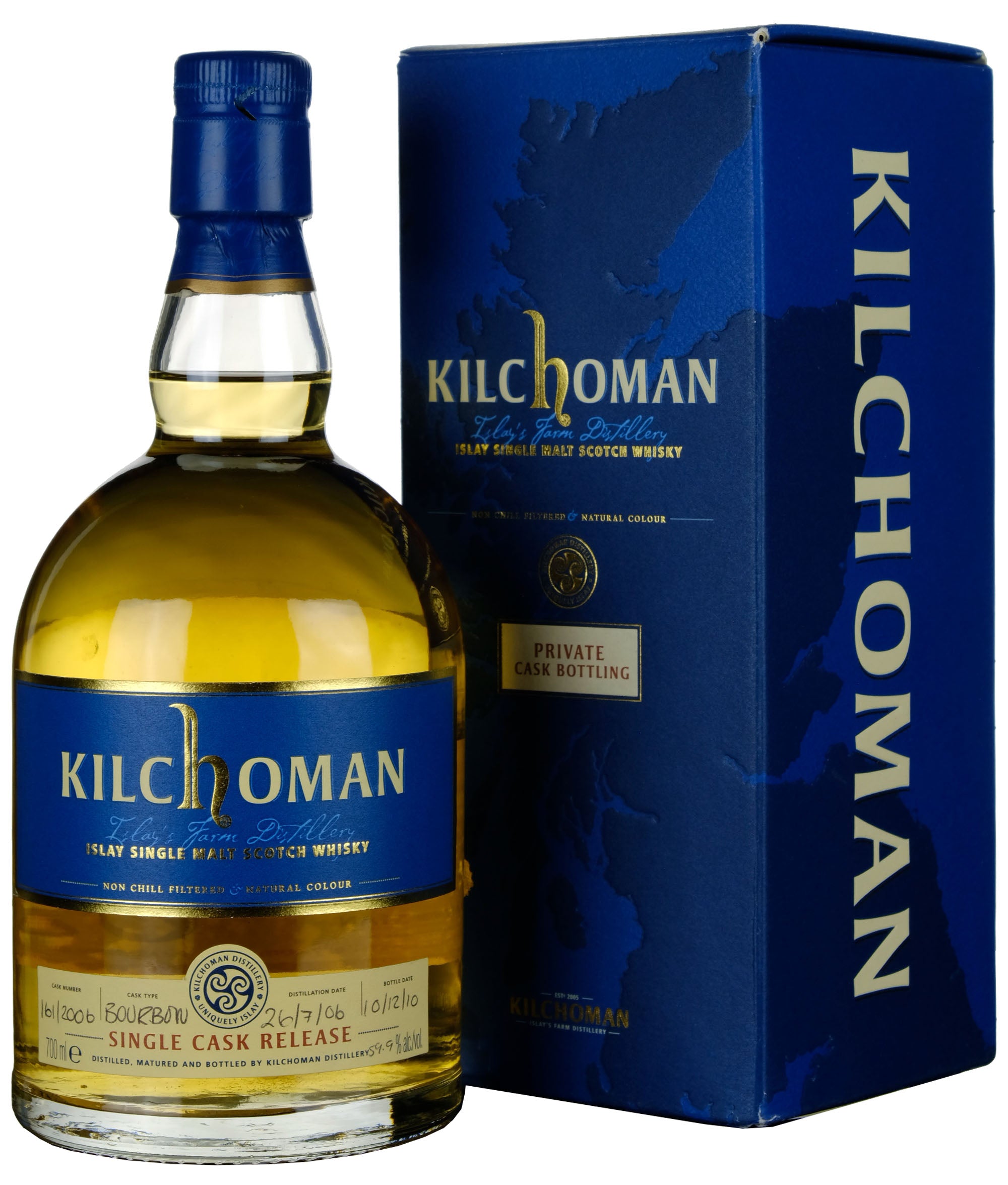Kilchoman 2006-2010 Private Cask Release Single Cask 161