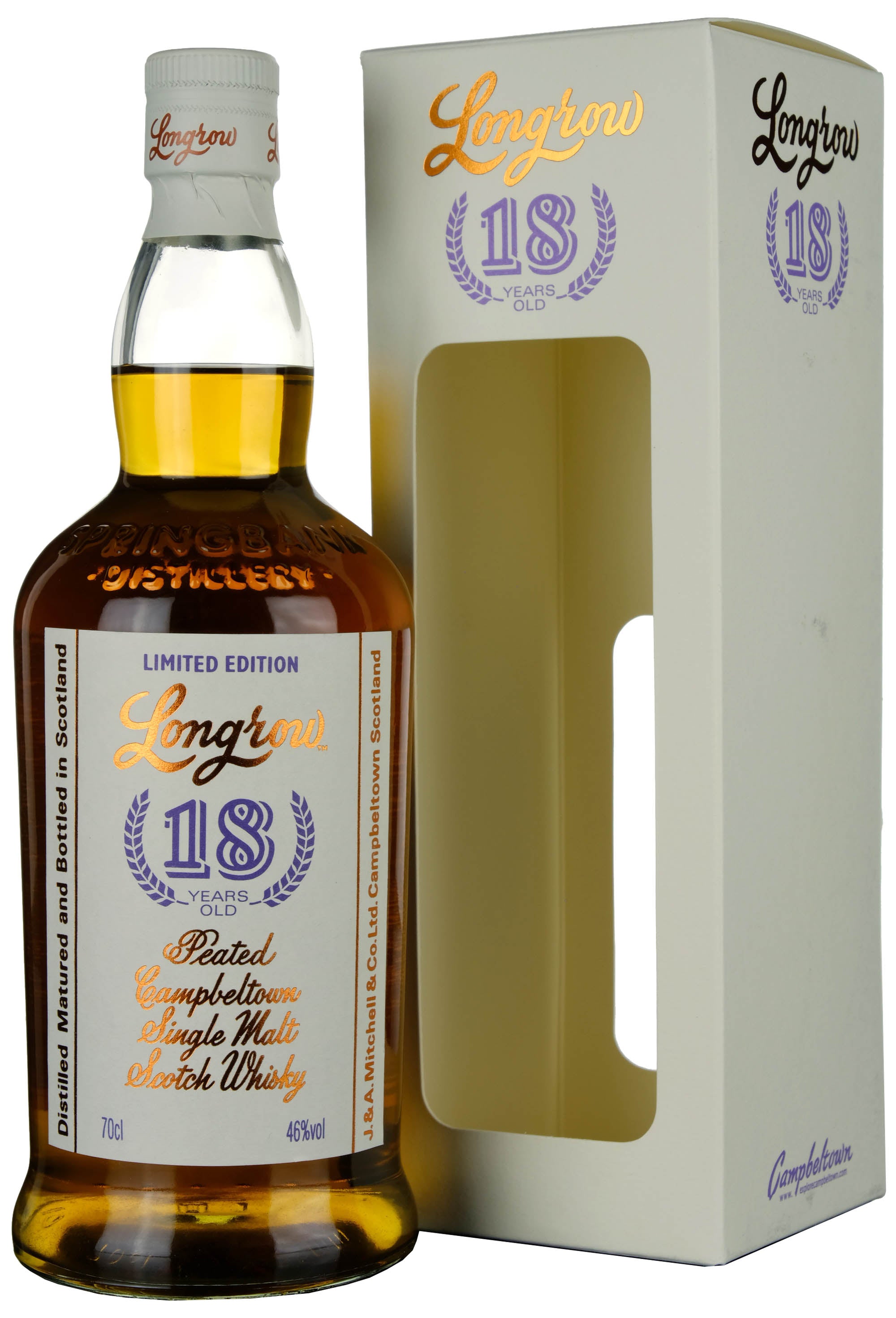 Longrow 18 Year Old Limited Edition Bottled 2020