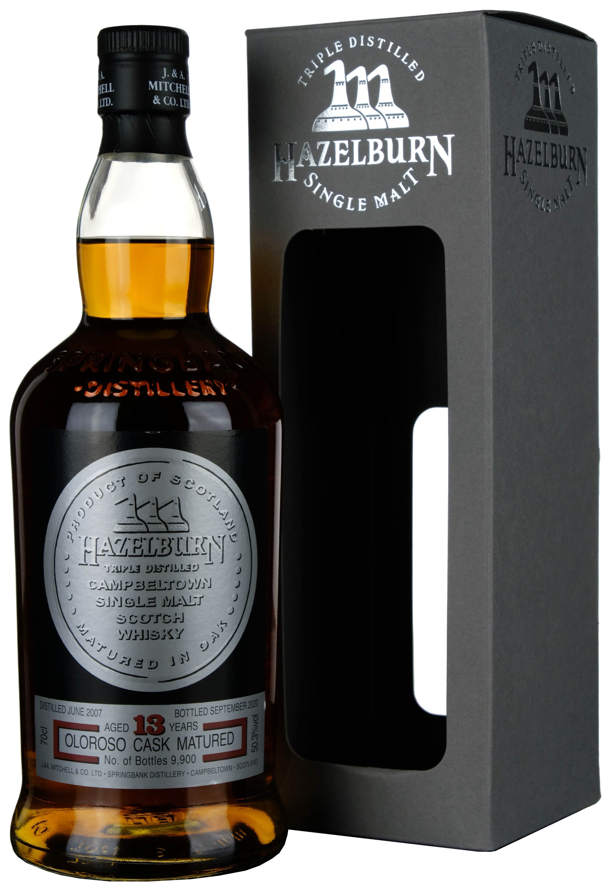 Hazelburn 2007-2020 | 13 Year Old Oloroso Cask Matured