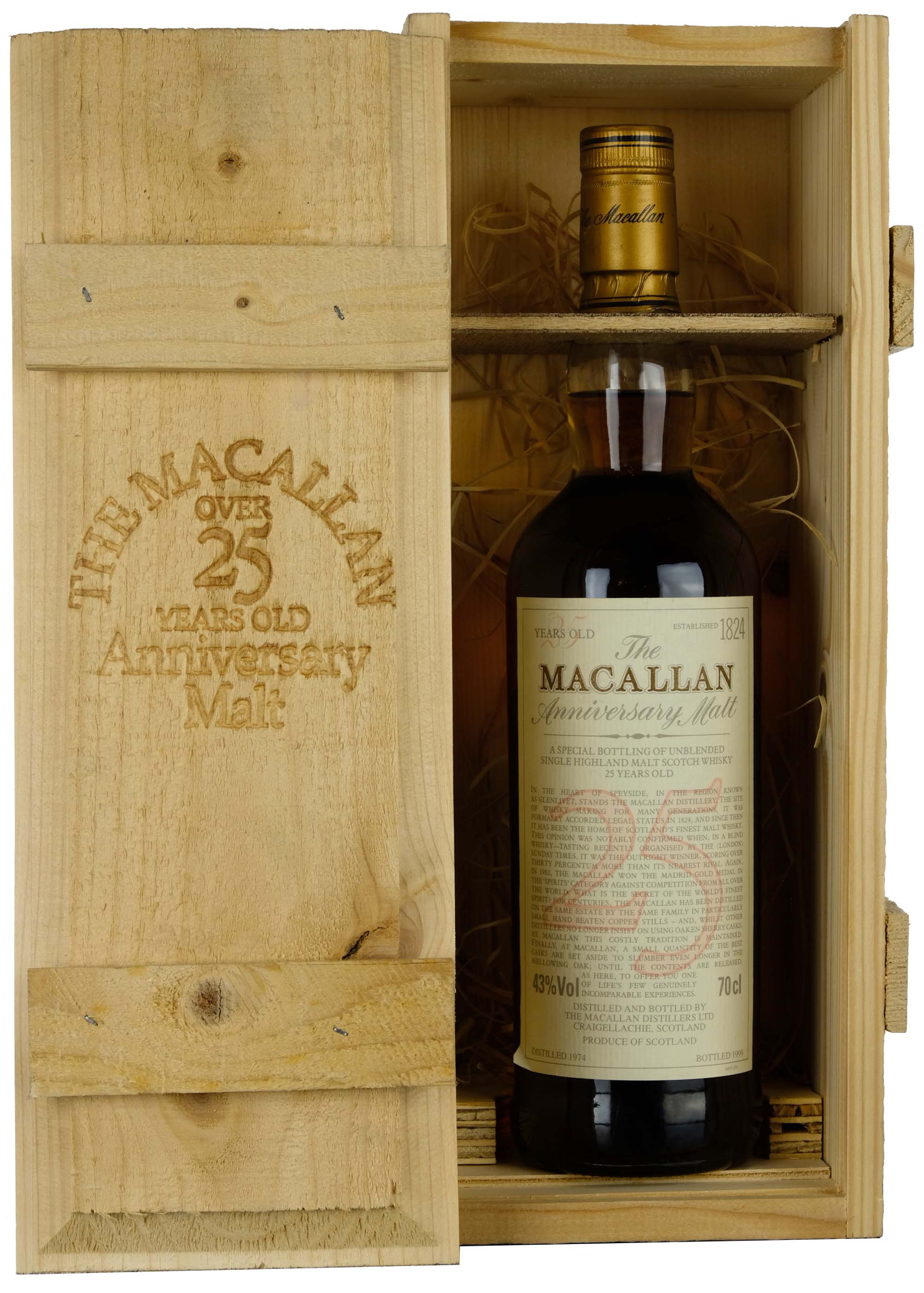 Macallan 1974-1999 | 25 Year Old Anniversary Malt