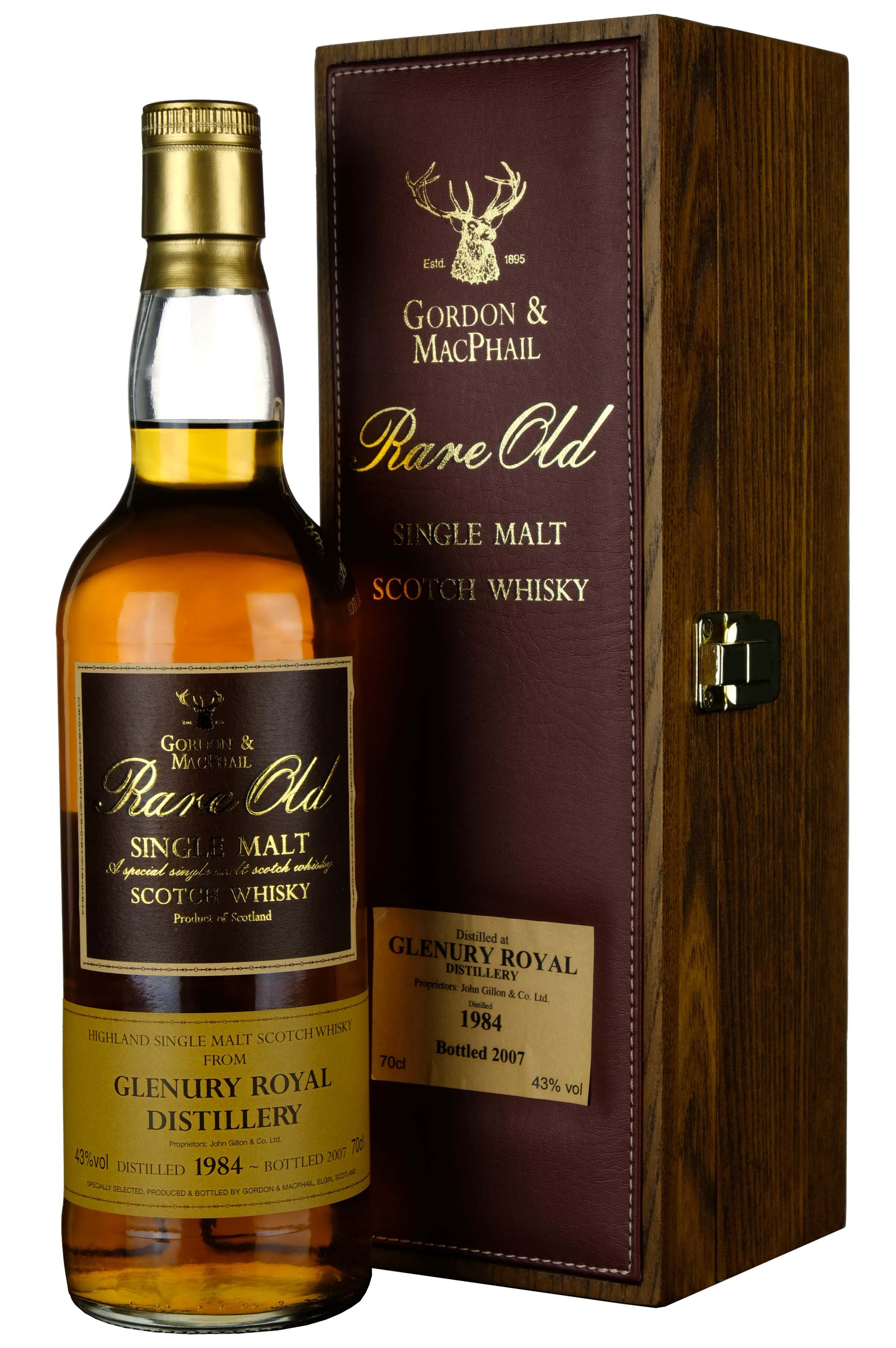 Glenury Royal 1984-2007 Gordon & MacPhail Rare Old