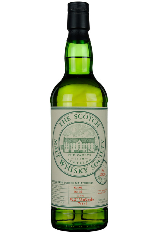 Laphroaig 1991-2002 | 11 Year Old SMWS 29.26 "Wet Spaniel After Beach Walk"