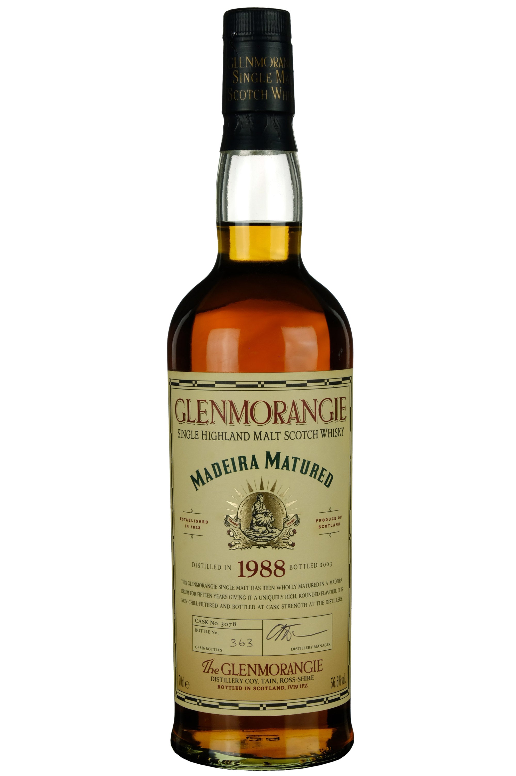 Glenmorangie 1988-2003 | 15 Year Old Single Cask 3078
