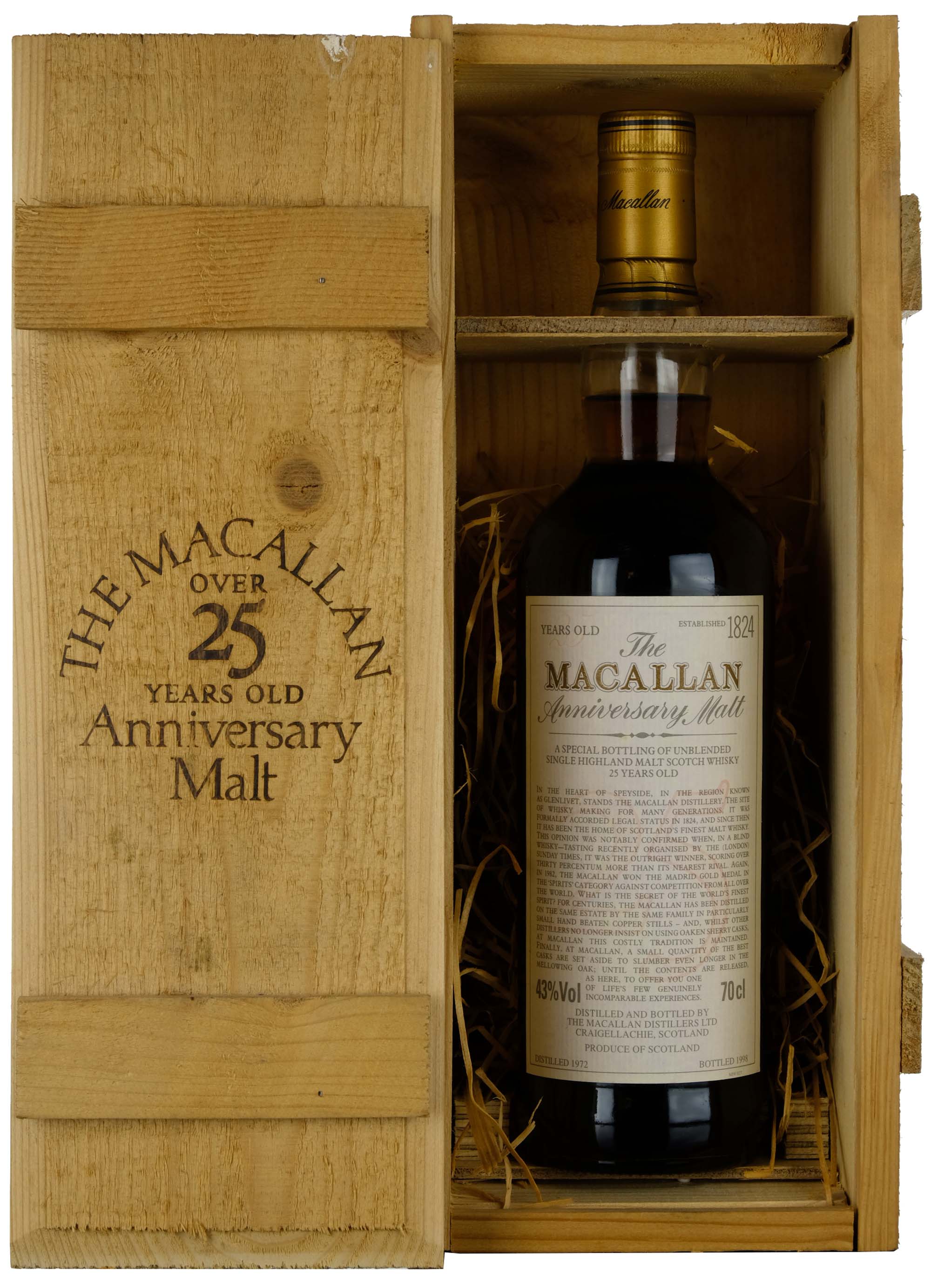 Macallan 1972-1998 | 25 Year Old Anniversary Malt