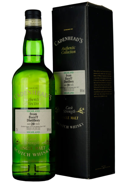 Banff 1976 - 20 Year Old Cadenhead's Authentic Collection Single