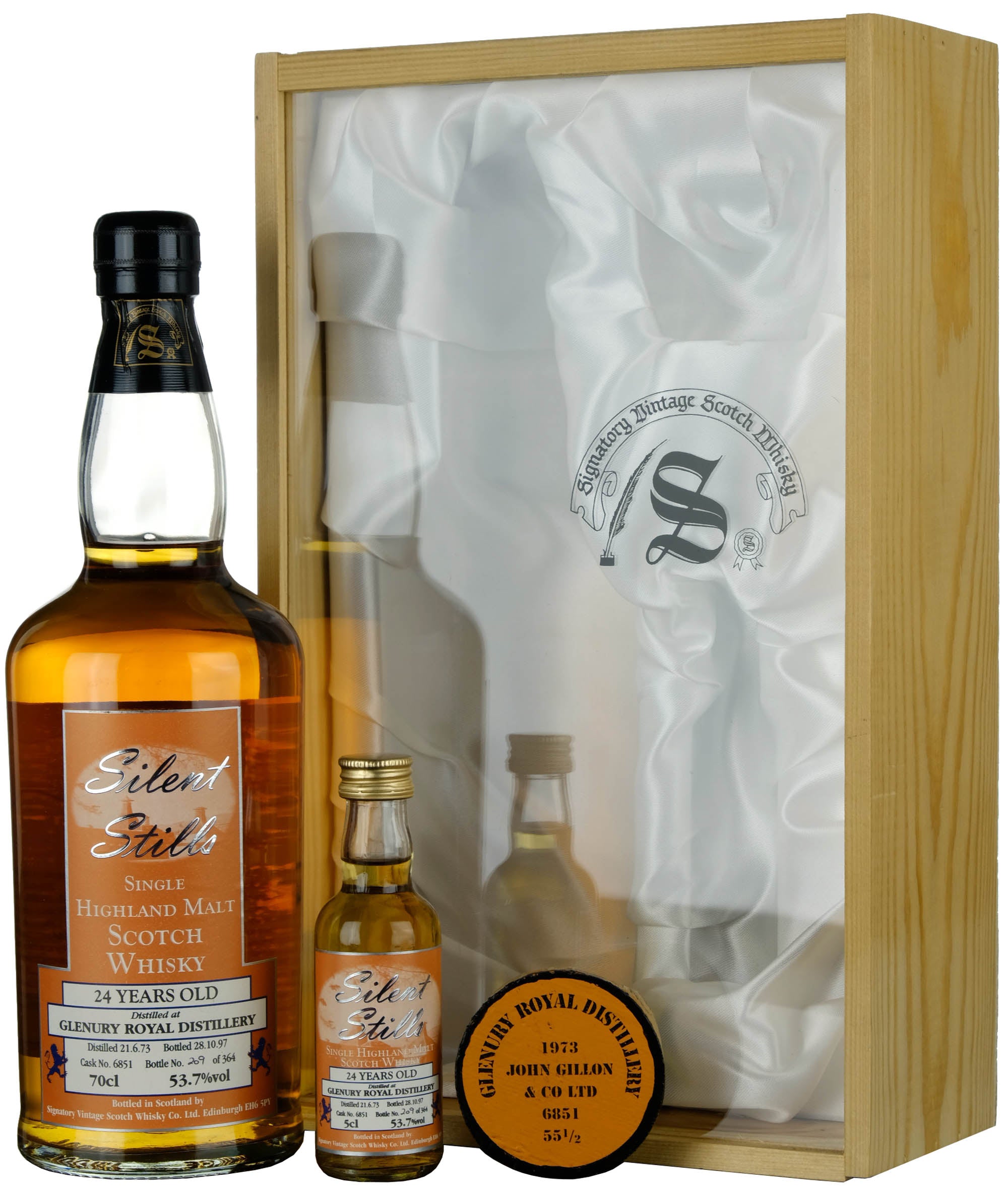 Glenury Royal 1973-1997 | 24 Year Old Signatory Vintage Silent Stills Single Cask 6851