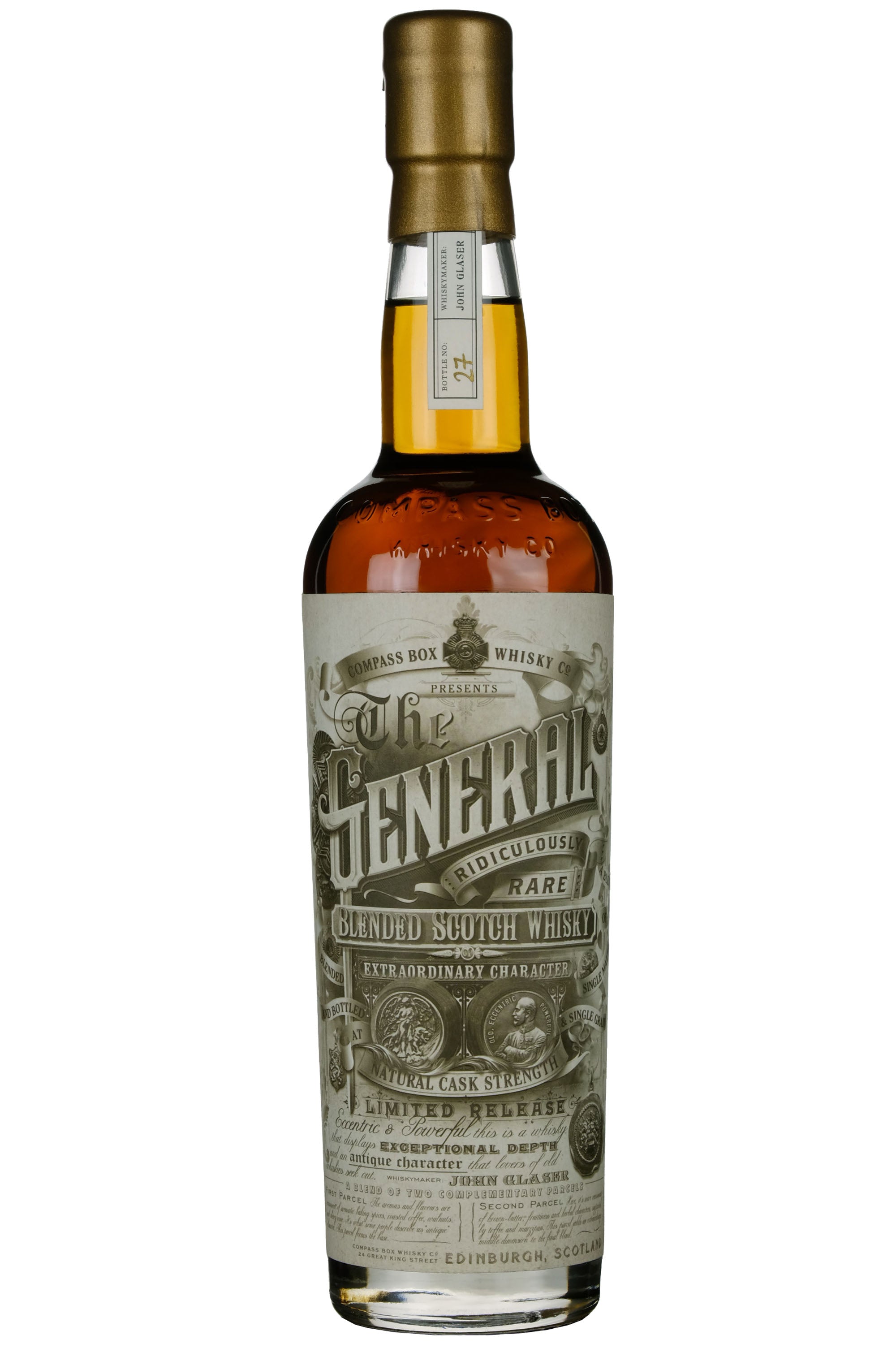Compass Box 33 Year Old The General Bottled 2013
