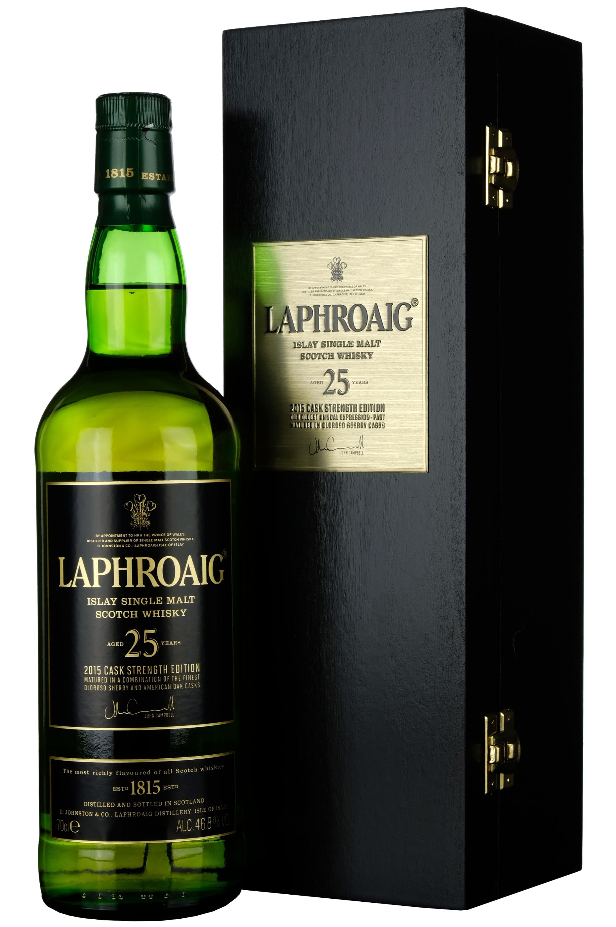 Laphroaig 25 Year Old Cask Strength 2015 Release