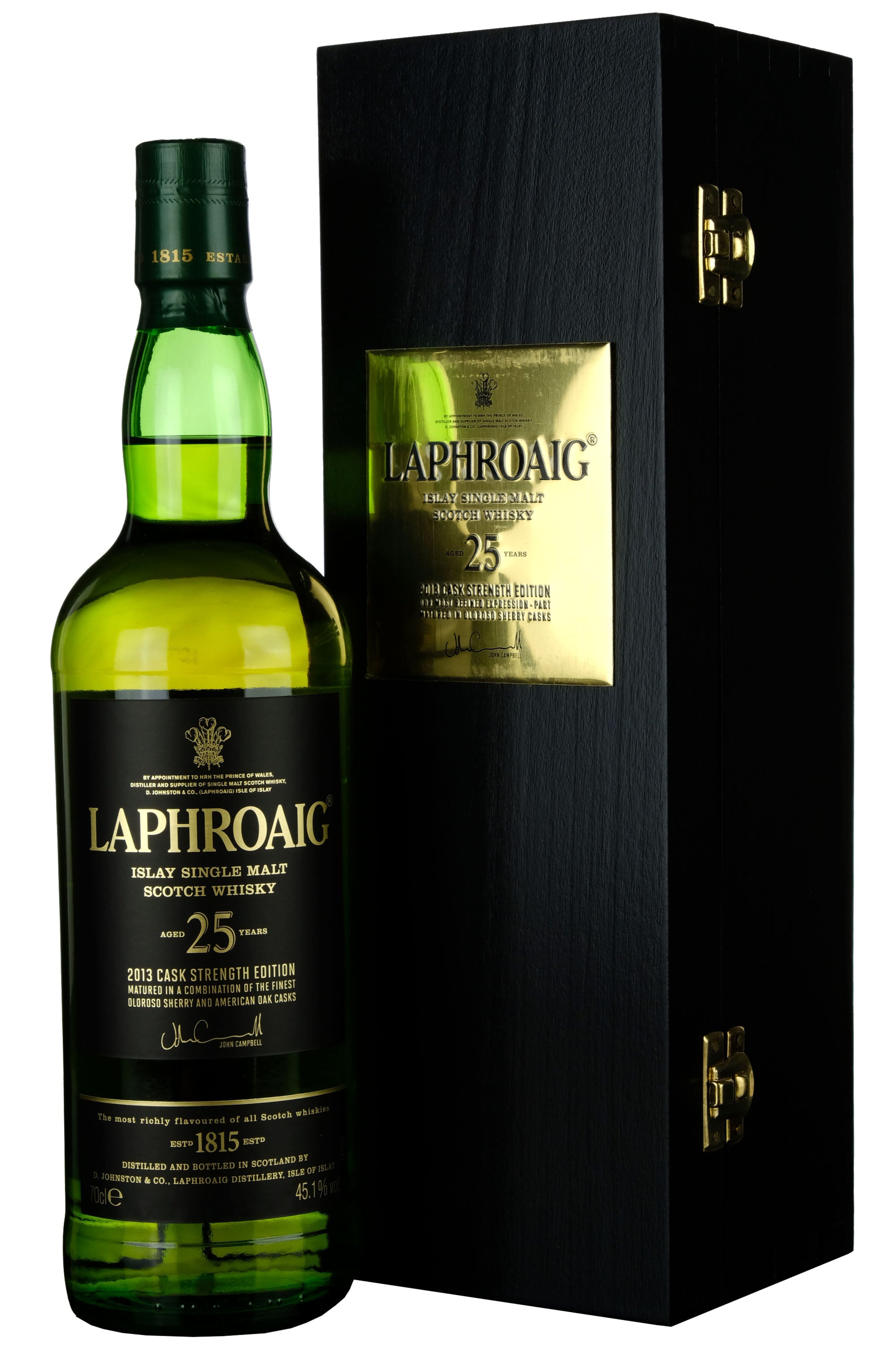 Laphroaig 25 Year Old Cask Strength 2013 Release
