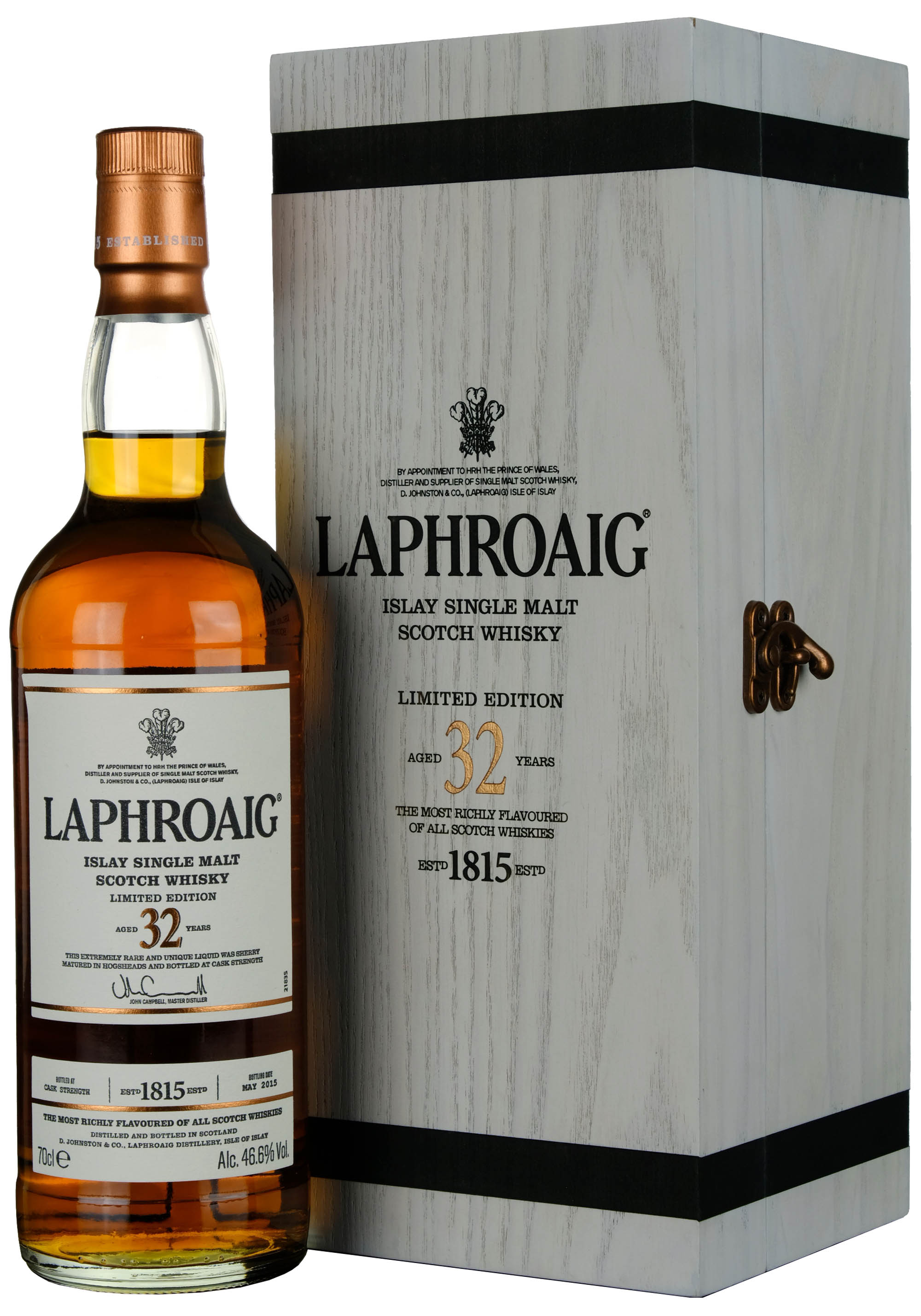 Laphroaig 32 Year Old Cask Strength 2015 Release