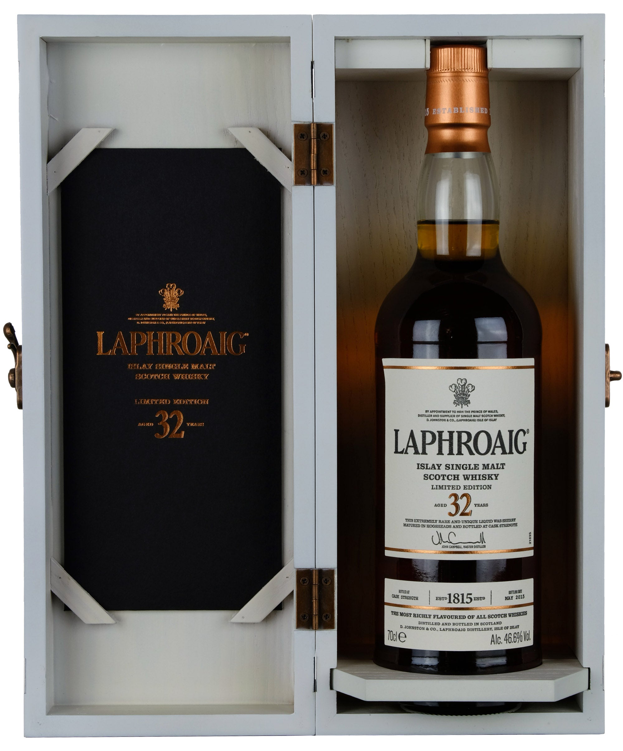 Laphroaig 32 Year Old Cask Strength 2015 Release