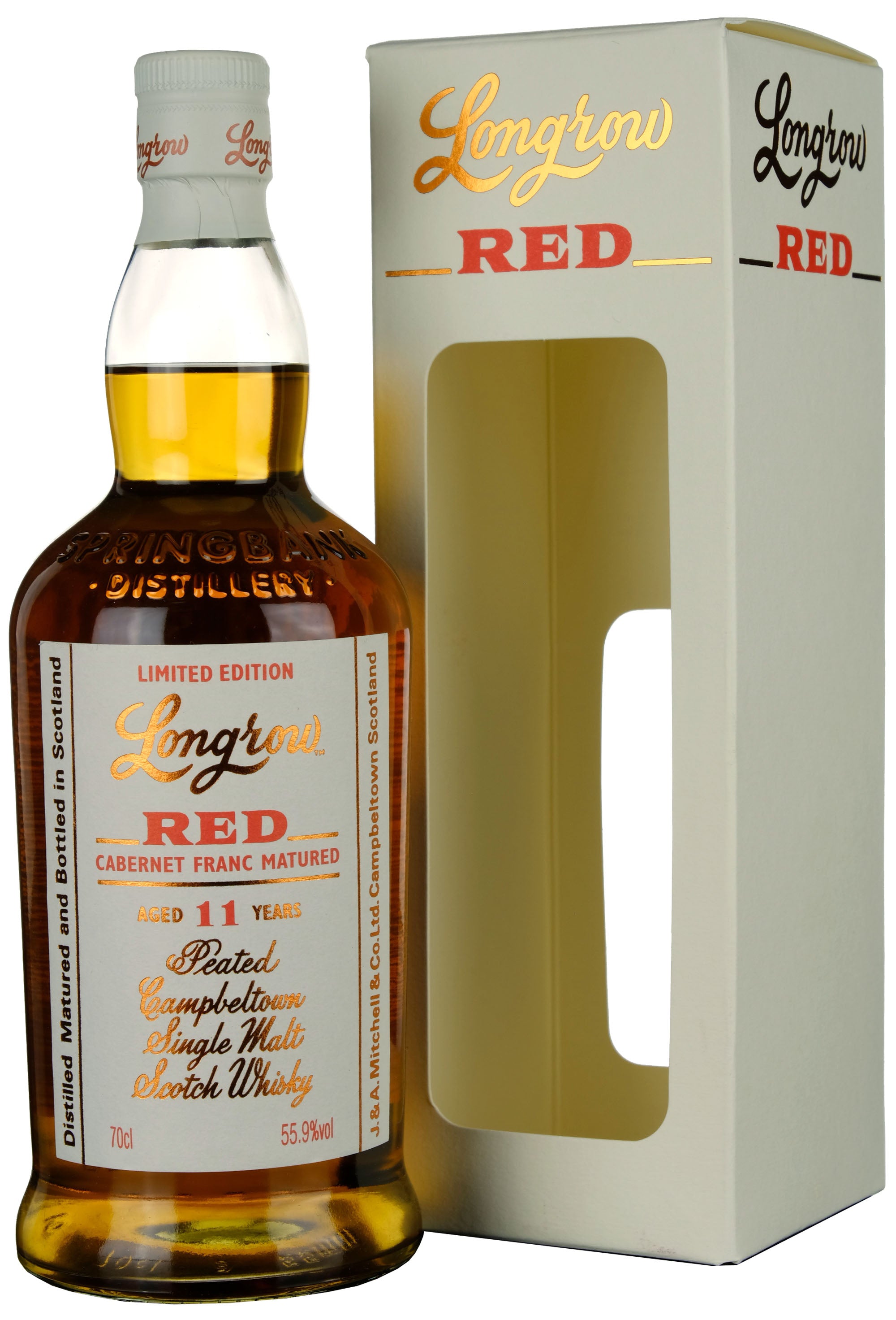 Longrow Red 11 Year Old Cabernet Franc Matured Bottled 2018