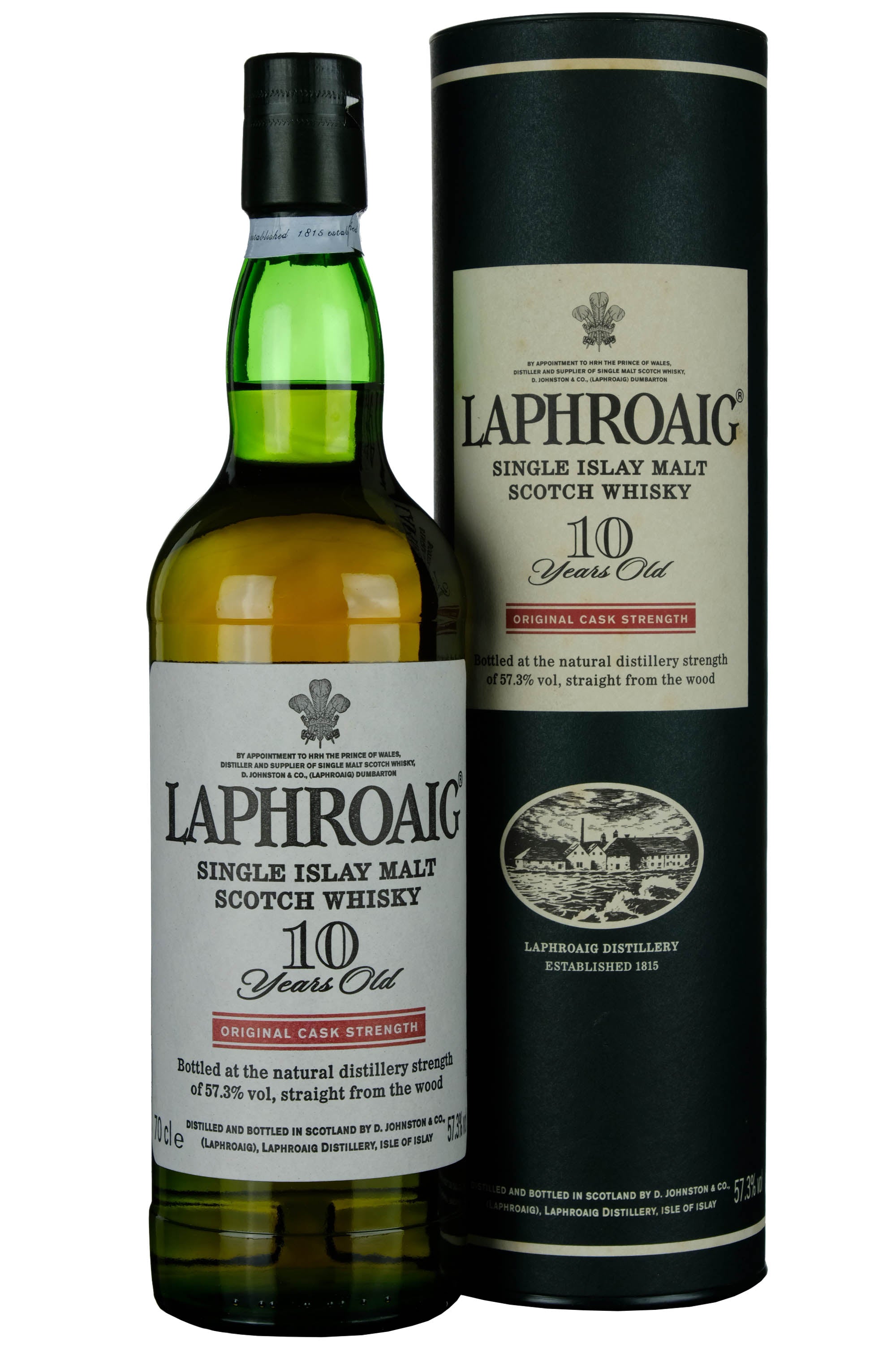 Laphroaig 10 Year Old Original Cask Strength 57.3% Early 2000s
