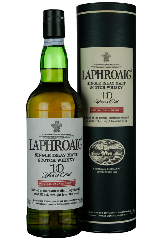 Laphroaig 10 Year Old Original Cask Strength 57.3% Early 2000s