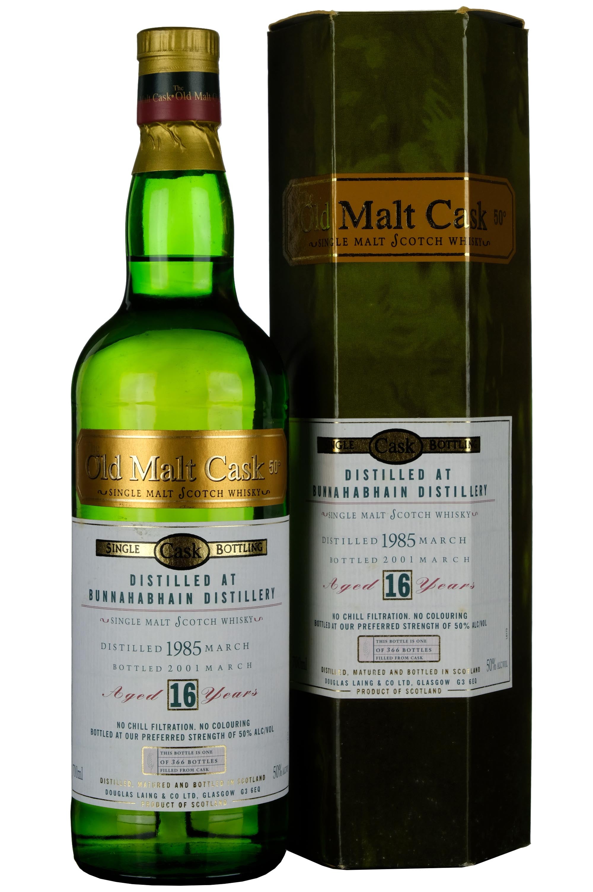 Bunnahabhain 1985-2001 | 16 Year Old Douglas Laing Old Malt Cask Single Cask