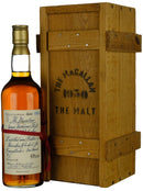 Macallan 1950 Atkinson Baldwin & Co Ltd Handwritten Label