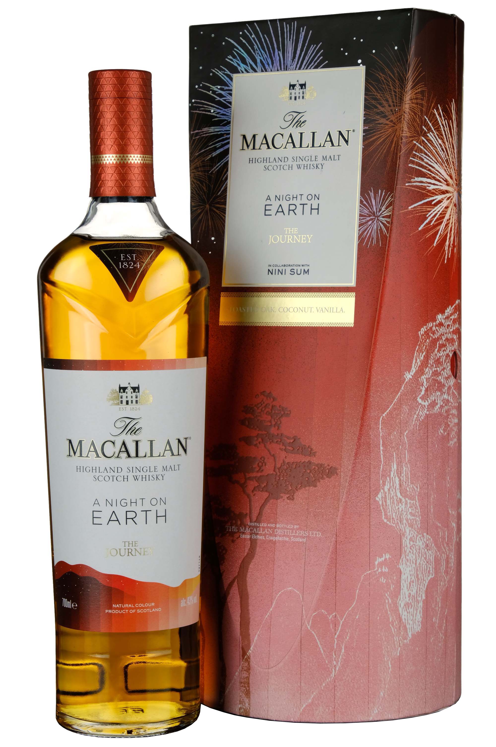 Macallan A Night on Earth The Journey Nini Sum Bottled 2023
