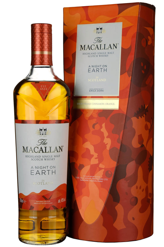 Macallan A Night On Earth In Scotland Erica Dorn 2nd Edition Bottled 2022