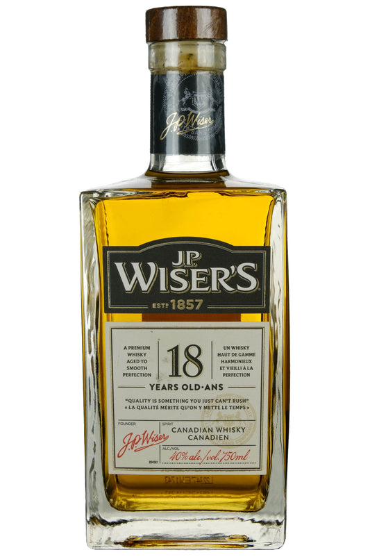 J.P. Wiser’s 18 Year Old Canadian Whisky
