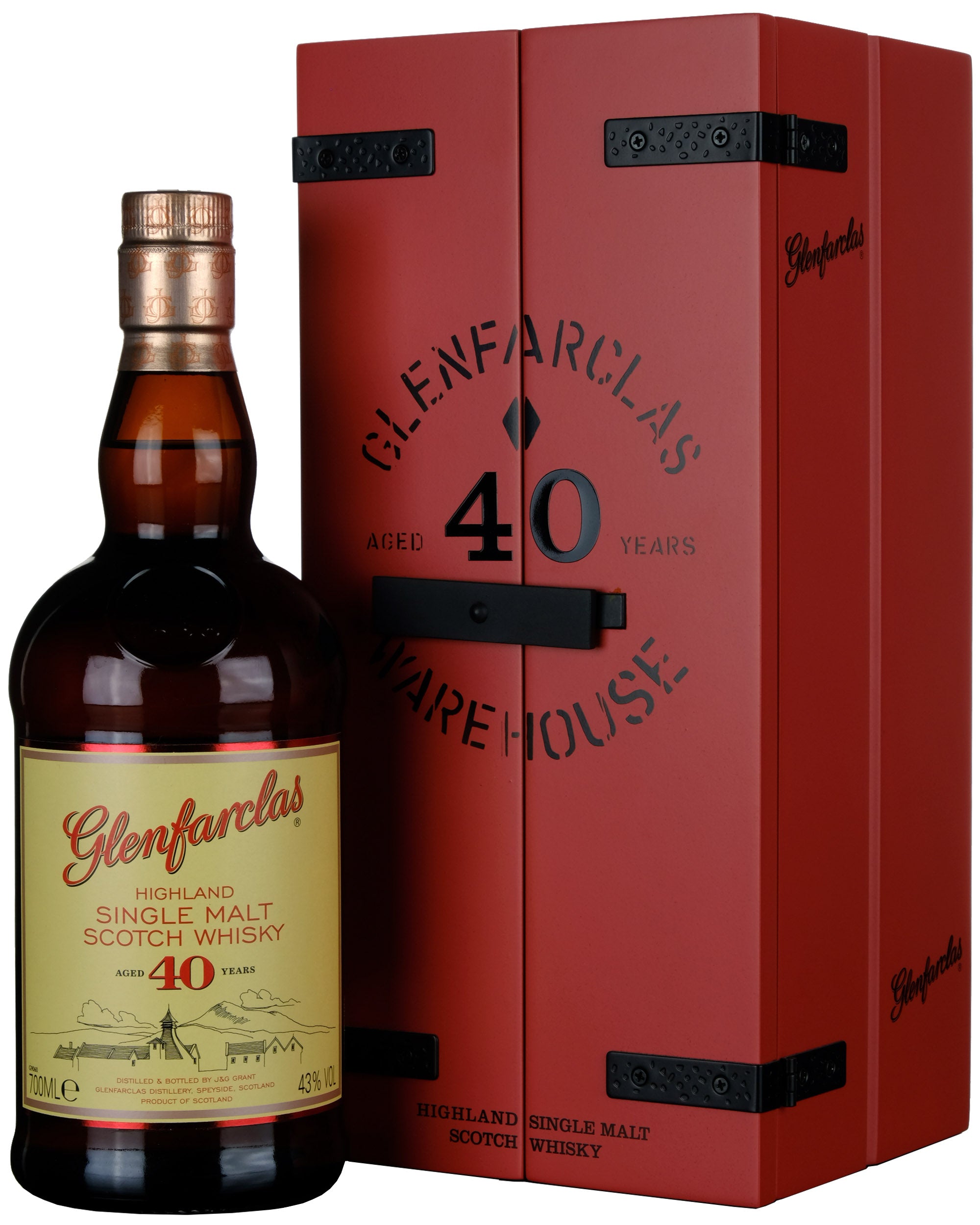 Glenfarclas 40 Year Old Warehouse Bottled 2020