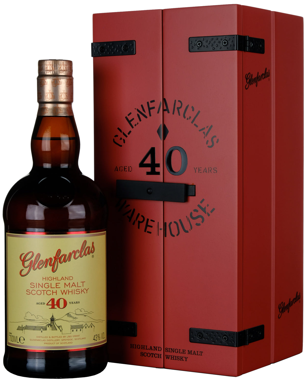 Glenfarclas 40 Year Old Warehouse Bottled 2020