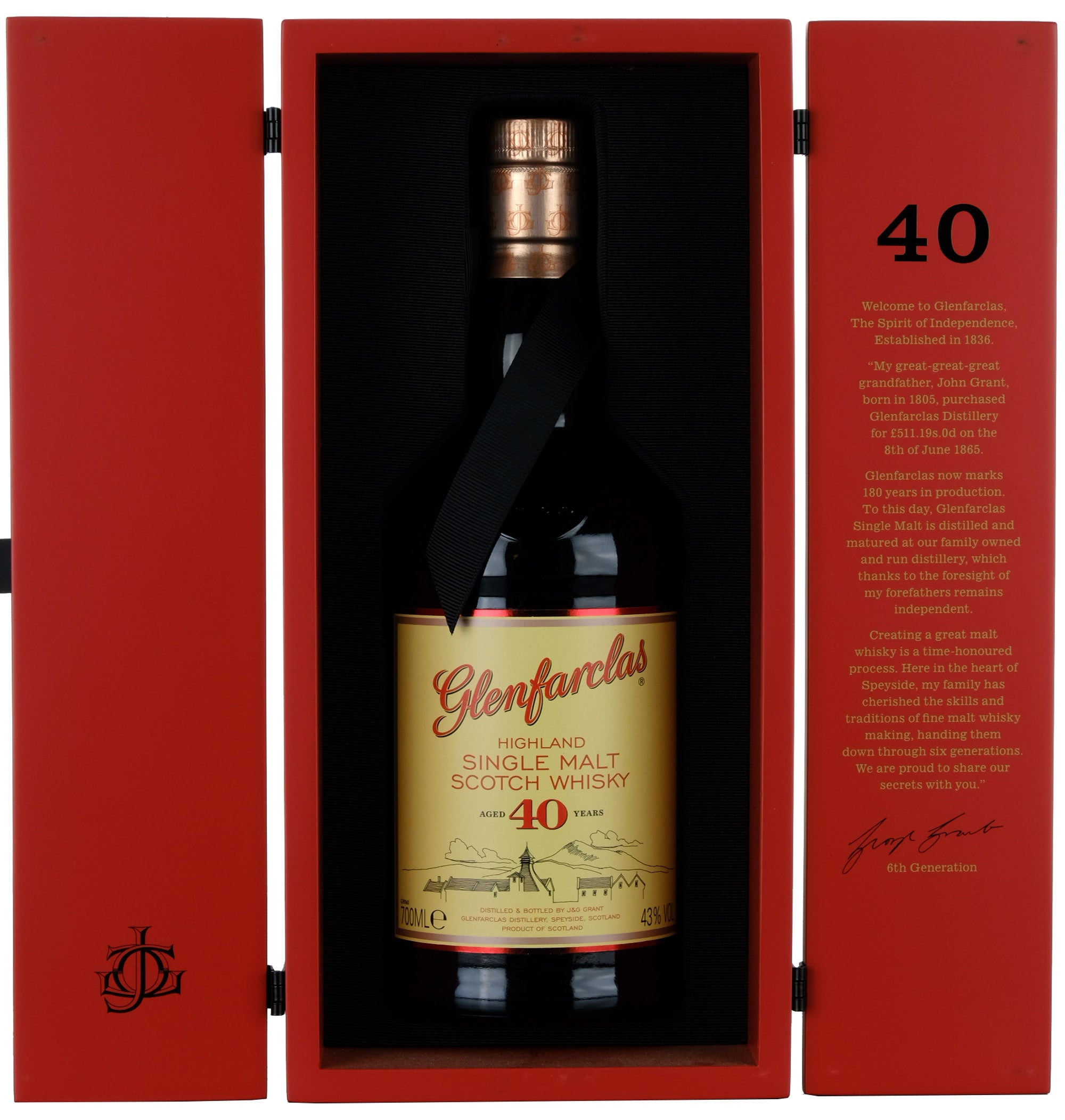 Glenfarclas 40 Year Old Warehouse Bottled 2020