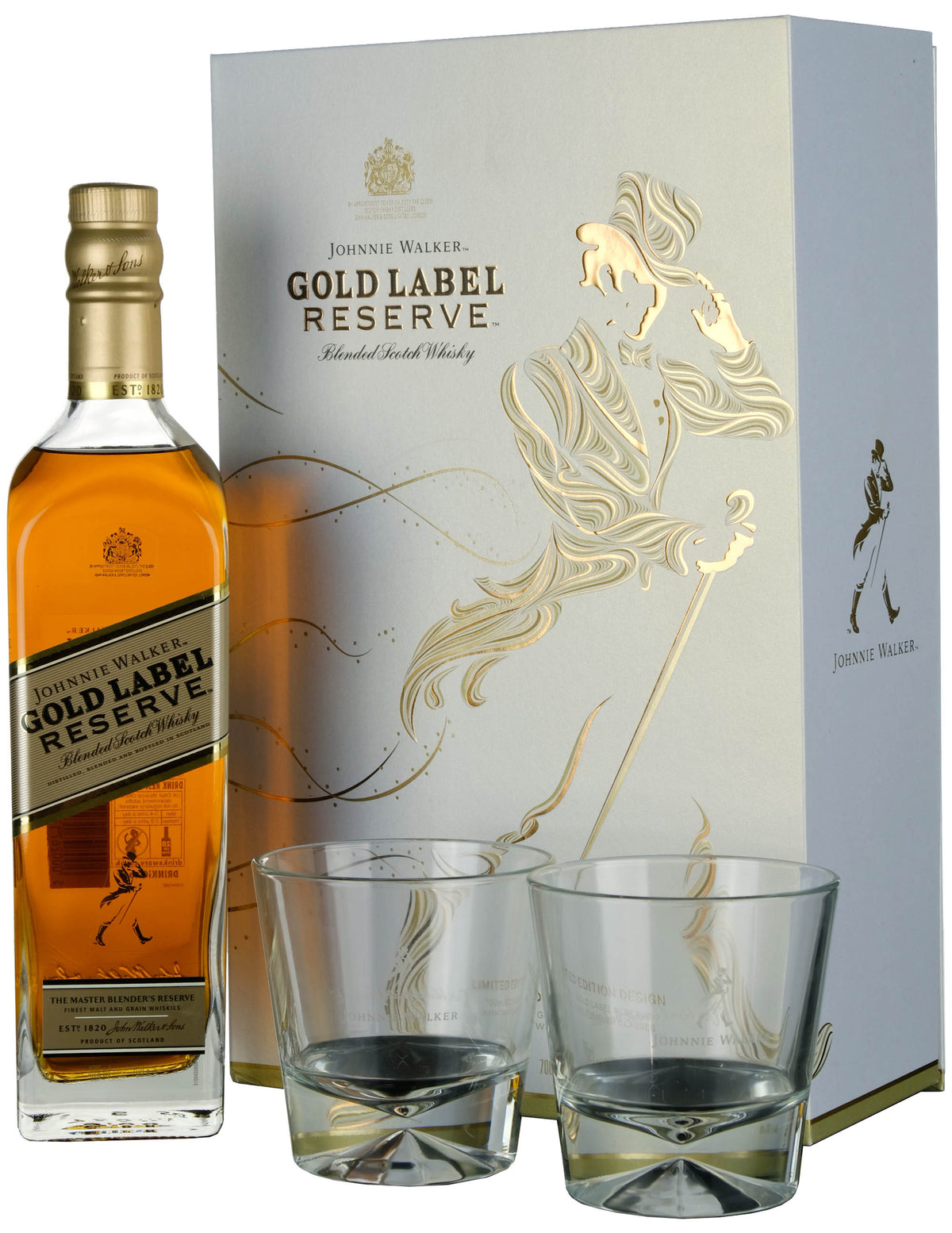 Johnnie Walker Gold Label Reserve Presentation Set