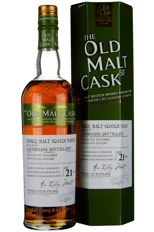 Laphroaig 1987-2009 | 21 Year Old Douglas Laing Old Malt Cask Single Cask 4855