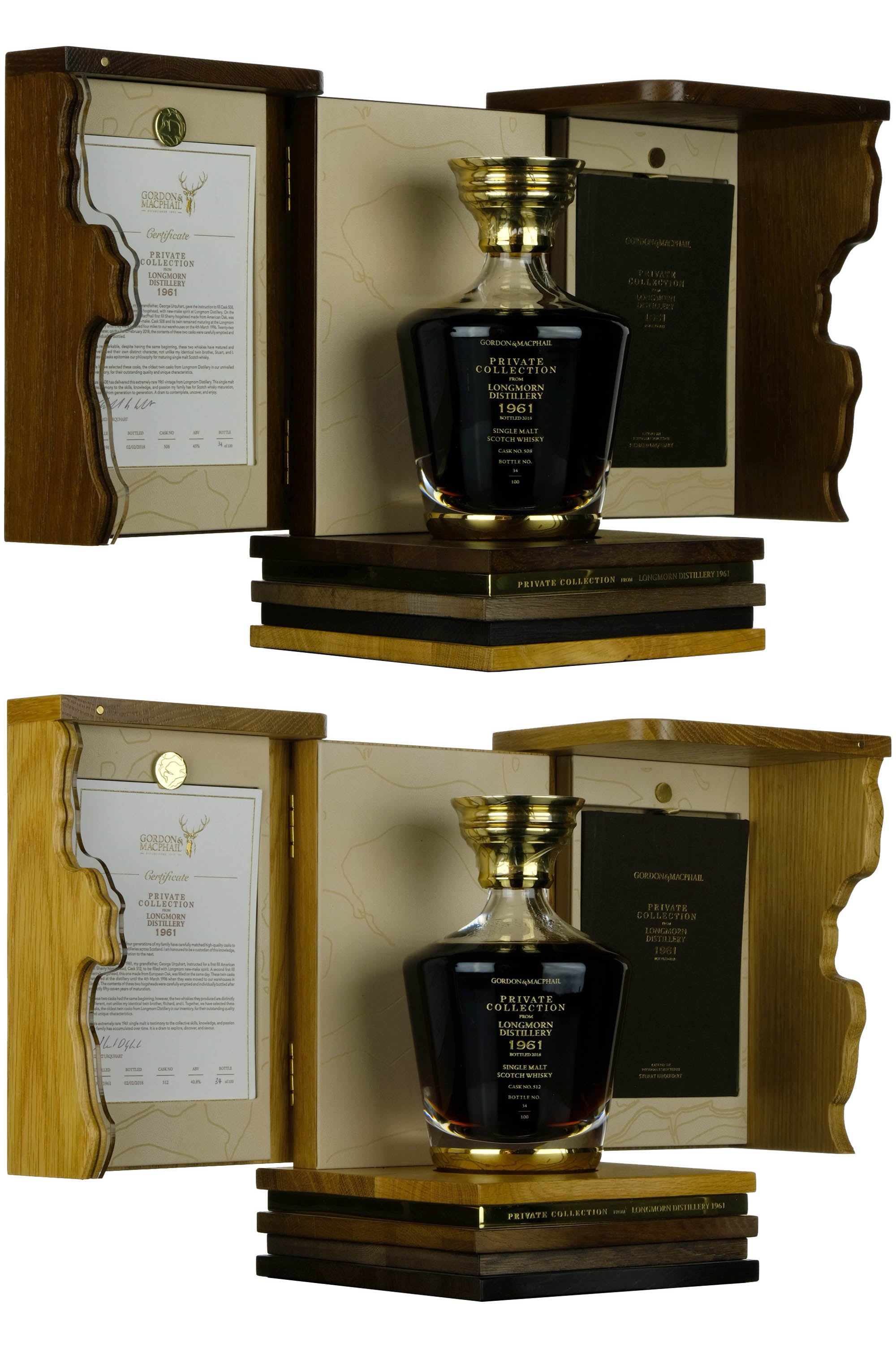 Longmorn 1961-2018 | 57 Year Old Gordon & MacPhail Private Collection Twin Set