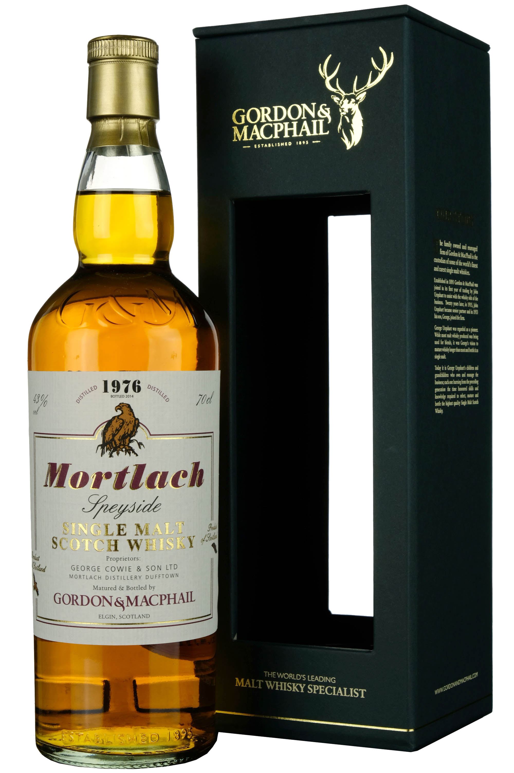 Mortlach 1976-2014 Gordon & MacPhail Distillery Label