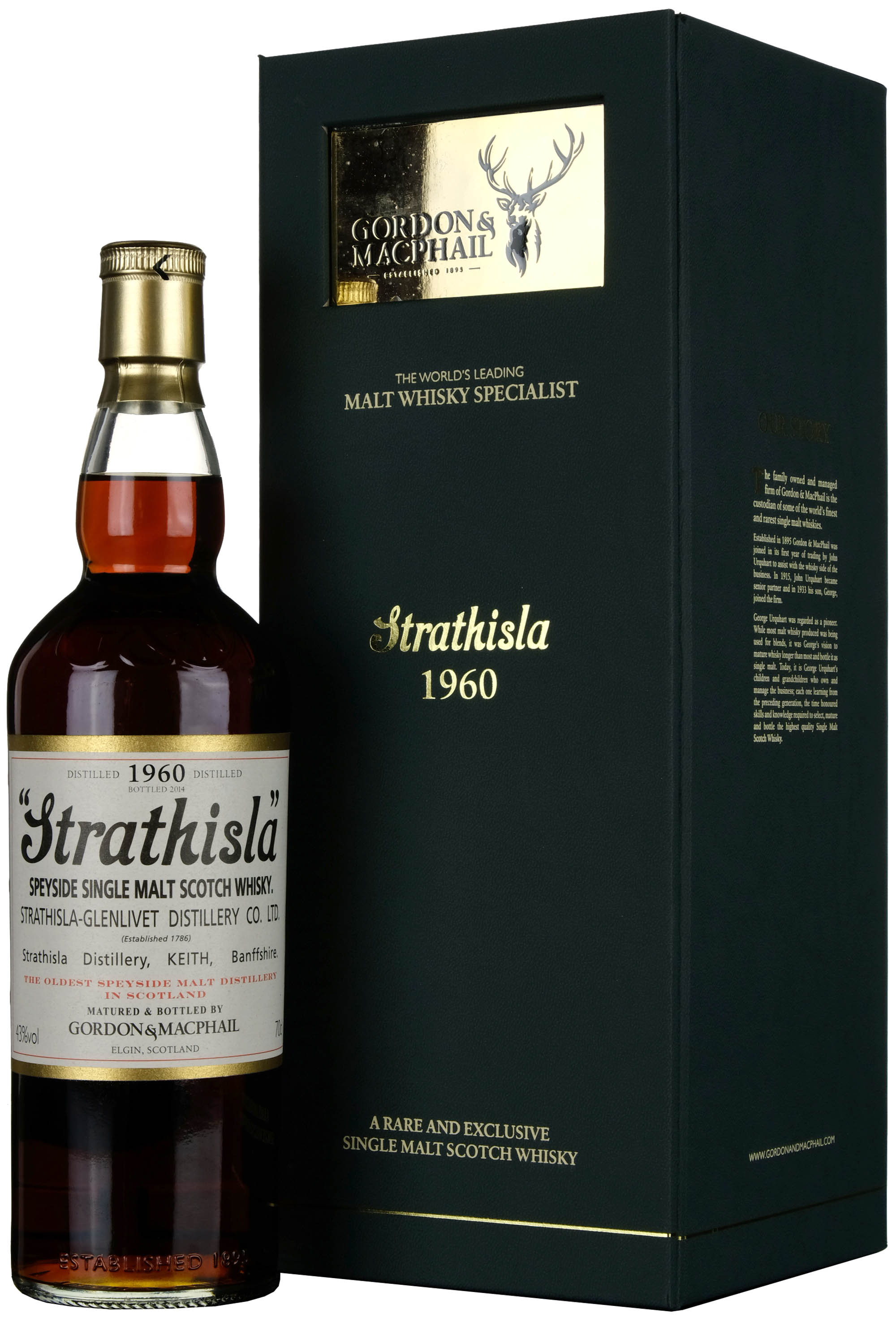 Strathisla 1960-2014 | 53 Year Old Gordon & MacPhail Distillery Label Casks 2539-2555-2581