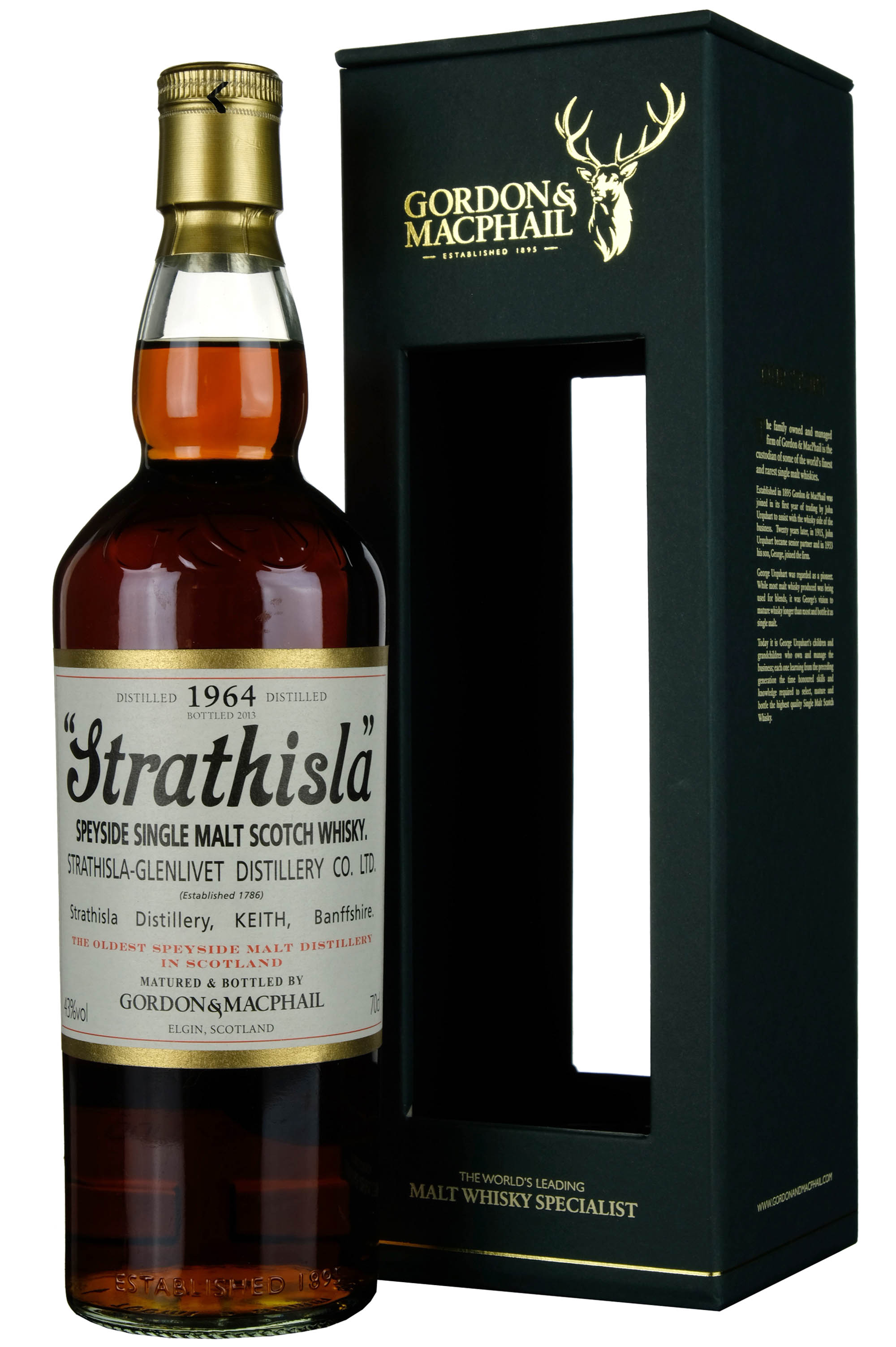 Strathisla 1964-2013 | 48 Year Old Gordon & MacPhail Distillery Label Single Cask 3532