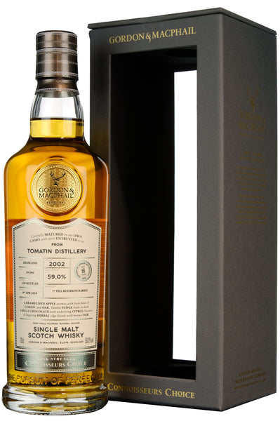Tomatin 2002 - 16 Year Old G&M Connoisseurs Choice Cask Strength