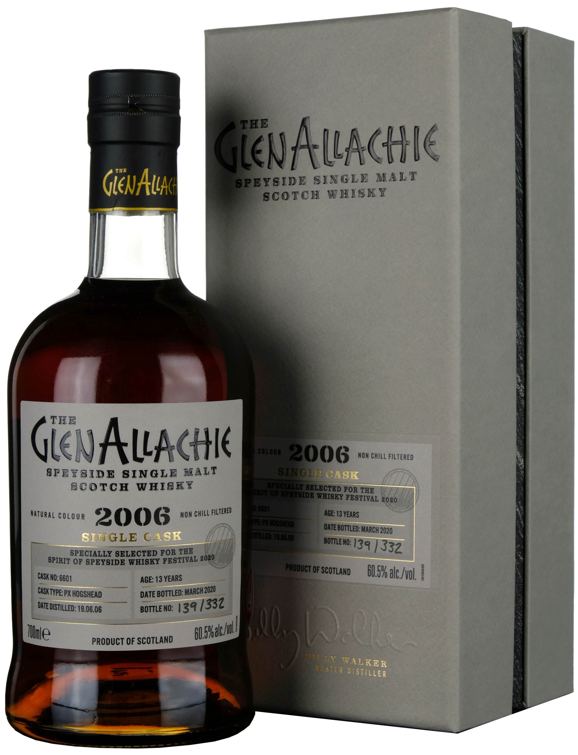 Glenallachie 2006-2020 | 13 Year Old Single Cask 6601 Spirit Of Speyside Festival