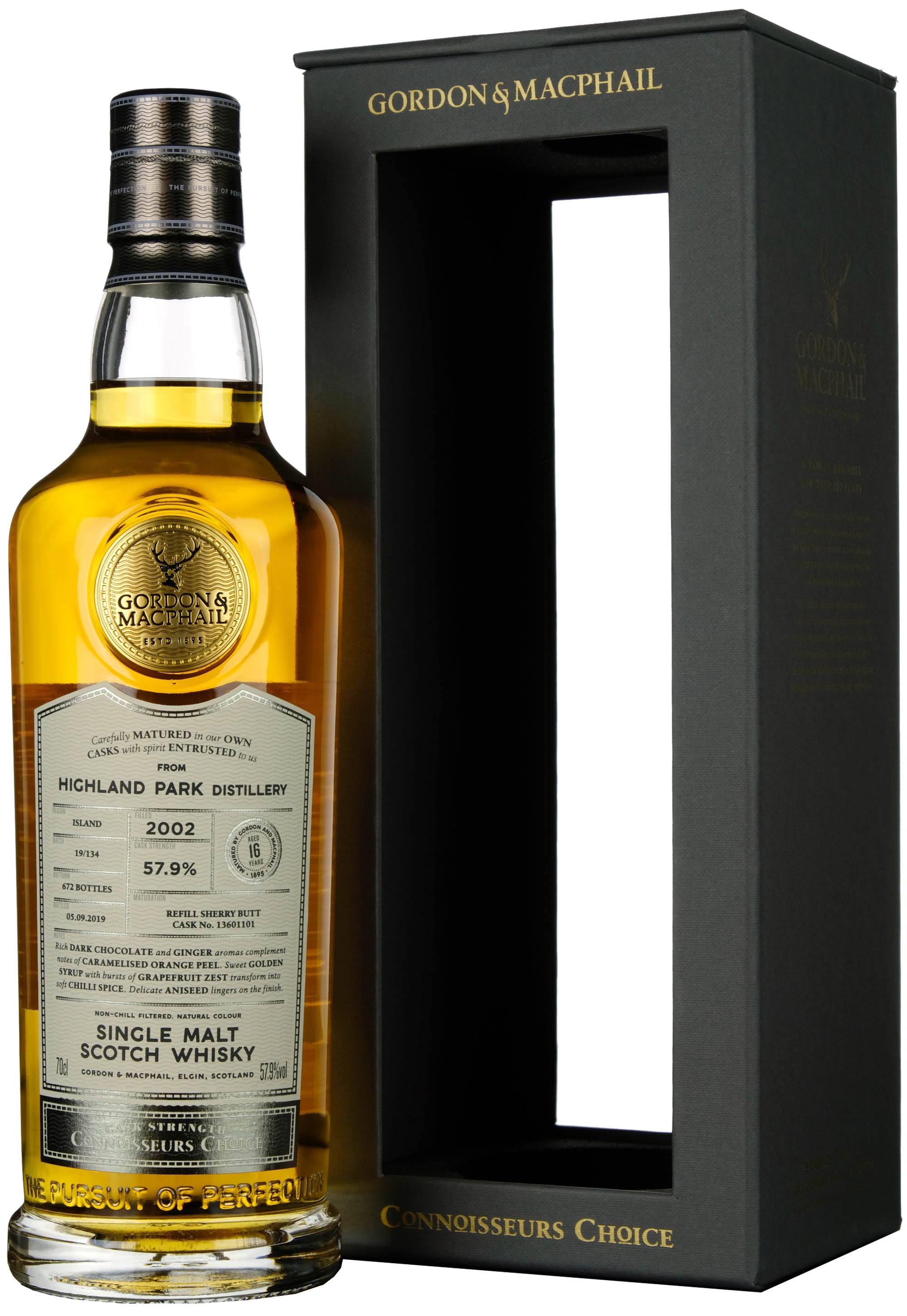 Highland Park 2002-2019 | 16 Year Old Gordon & MacPhail Connoisseurs Choice Single Cask 13601101