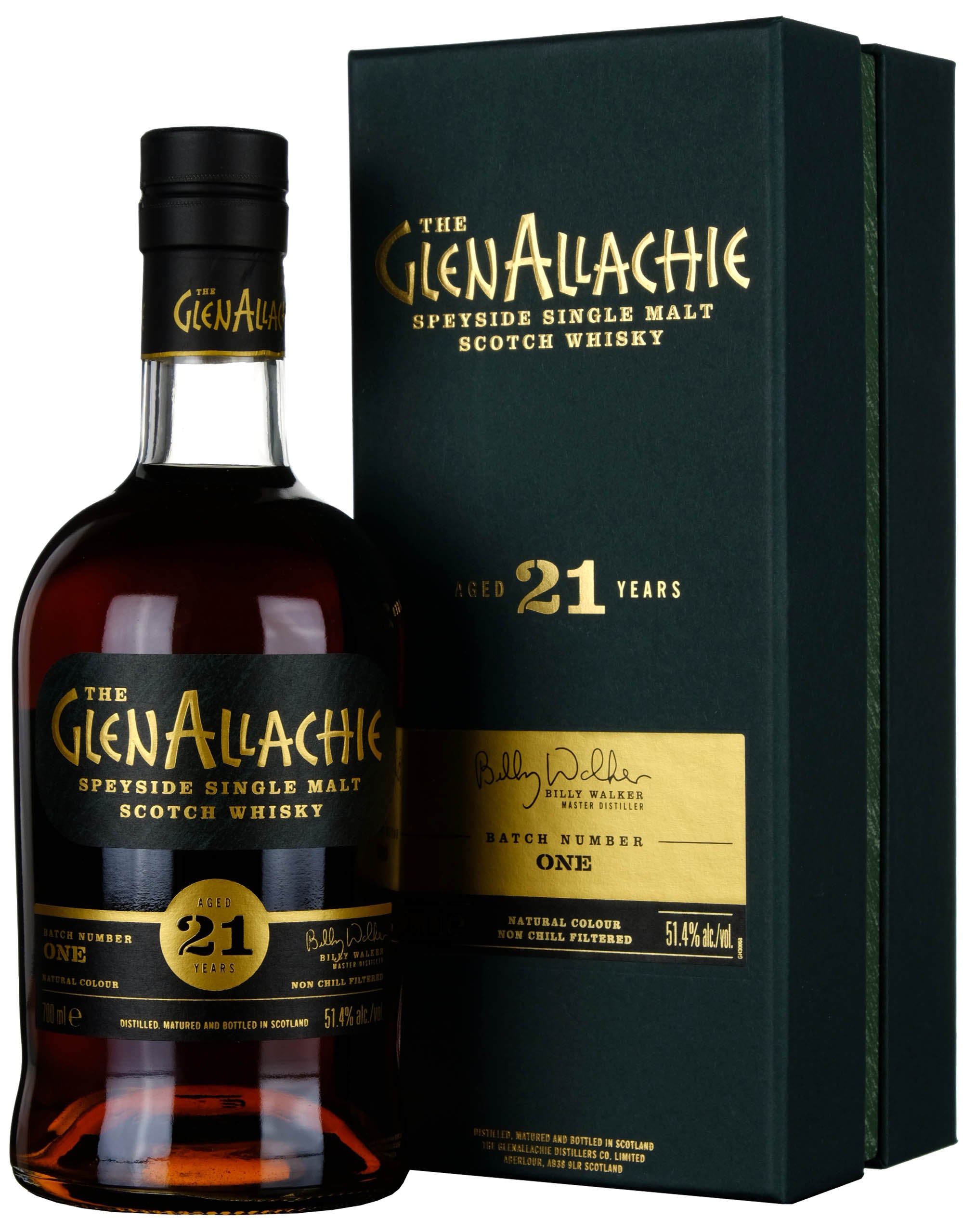 Glenallachie 21 Year Old Batch 1 Bottled 2020