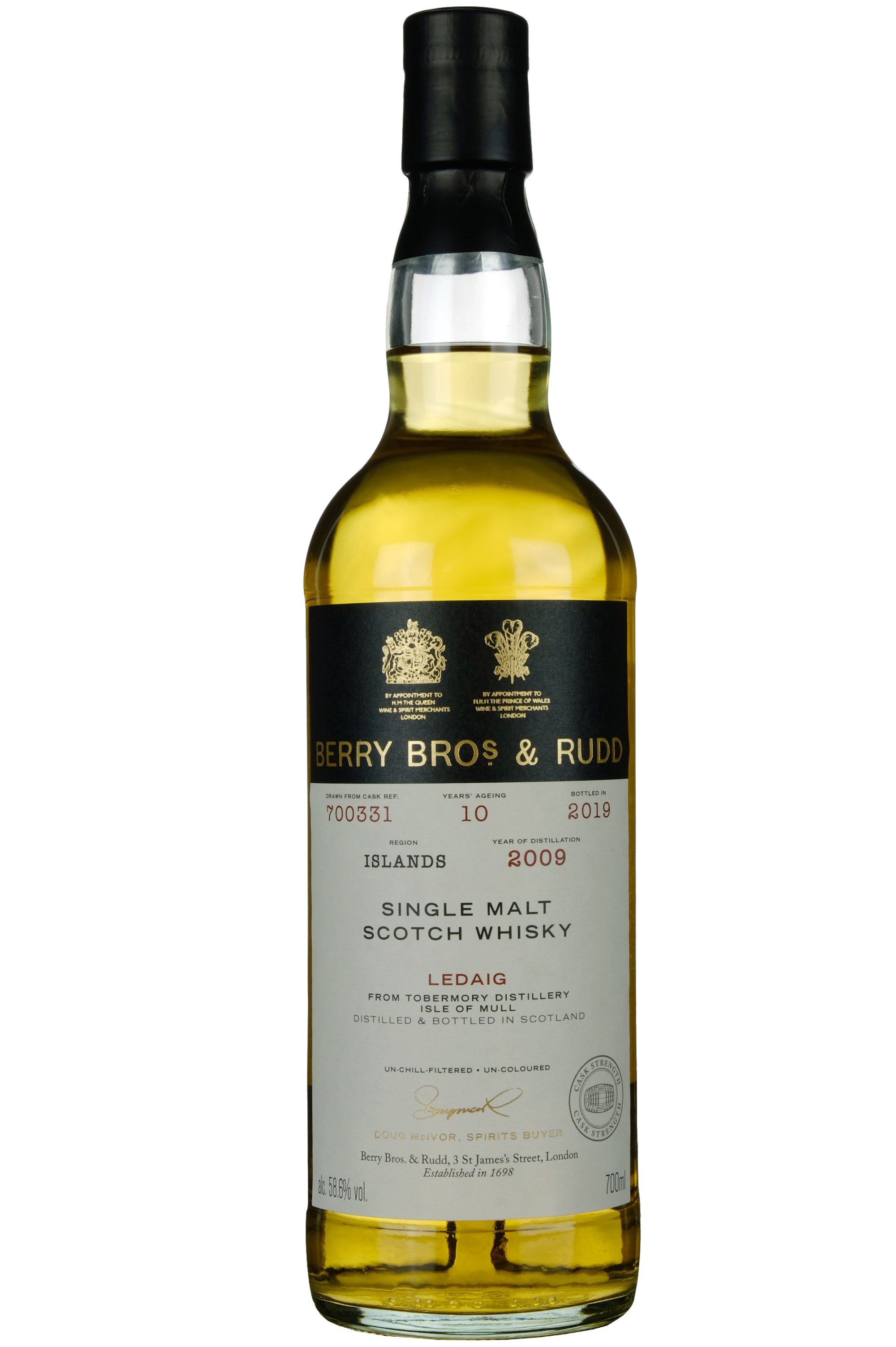Ledaig 2009-2019 | 10 Year Old Berry Bros Single Cask 700331