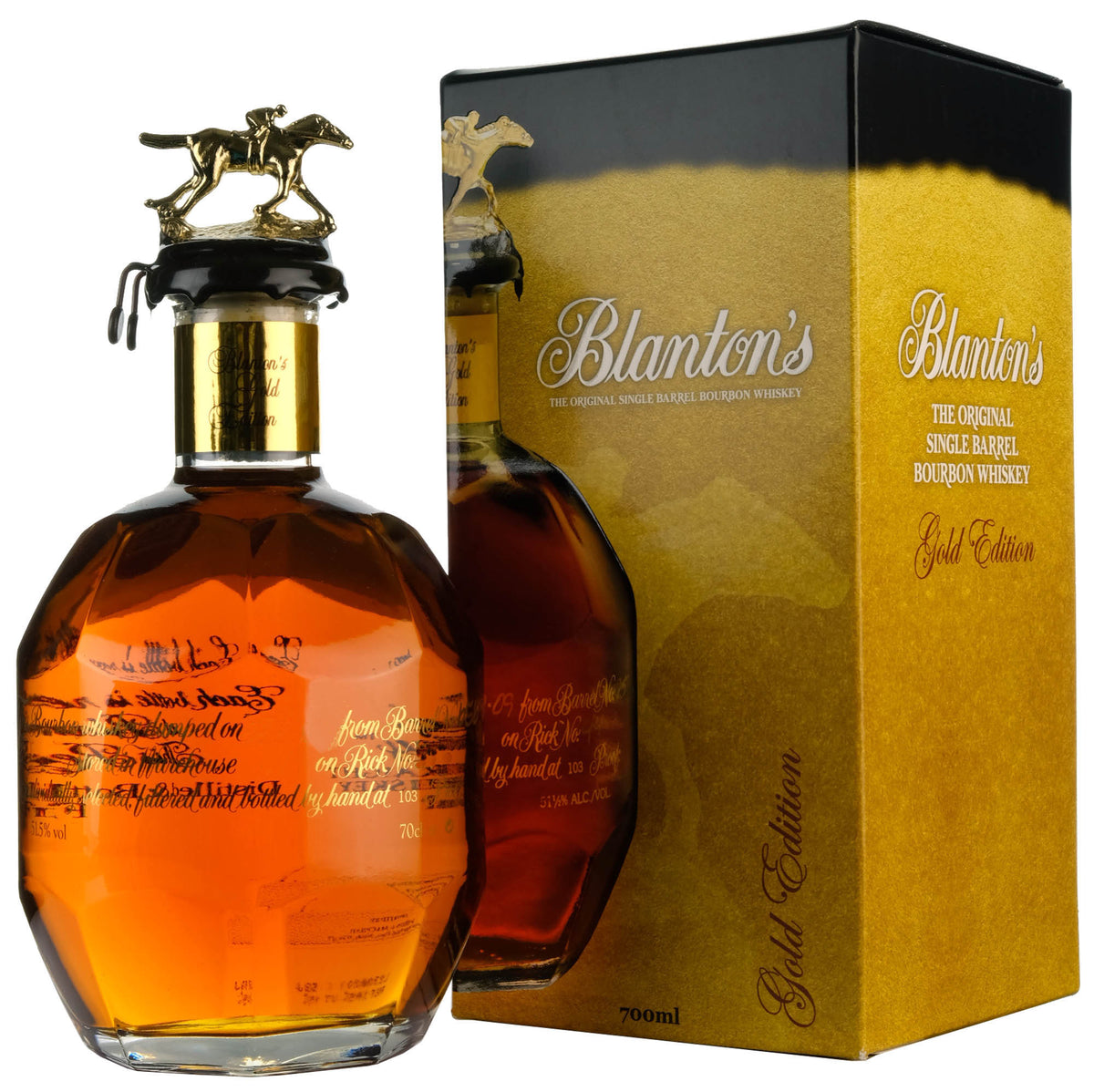 Blanton's Gold Edition Single Barrel 580 Bottled 2024