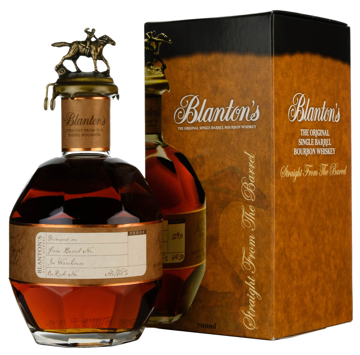 Blanton's Straight From The Barrel Single Barrel 404 Bottled 2024