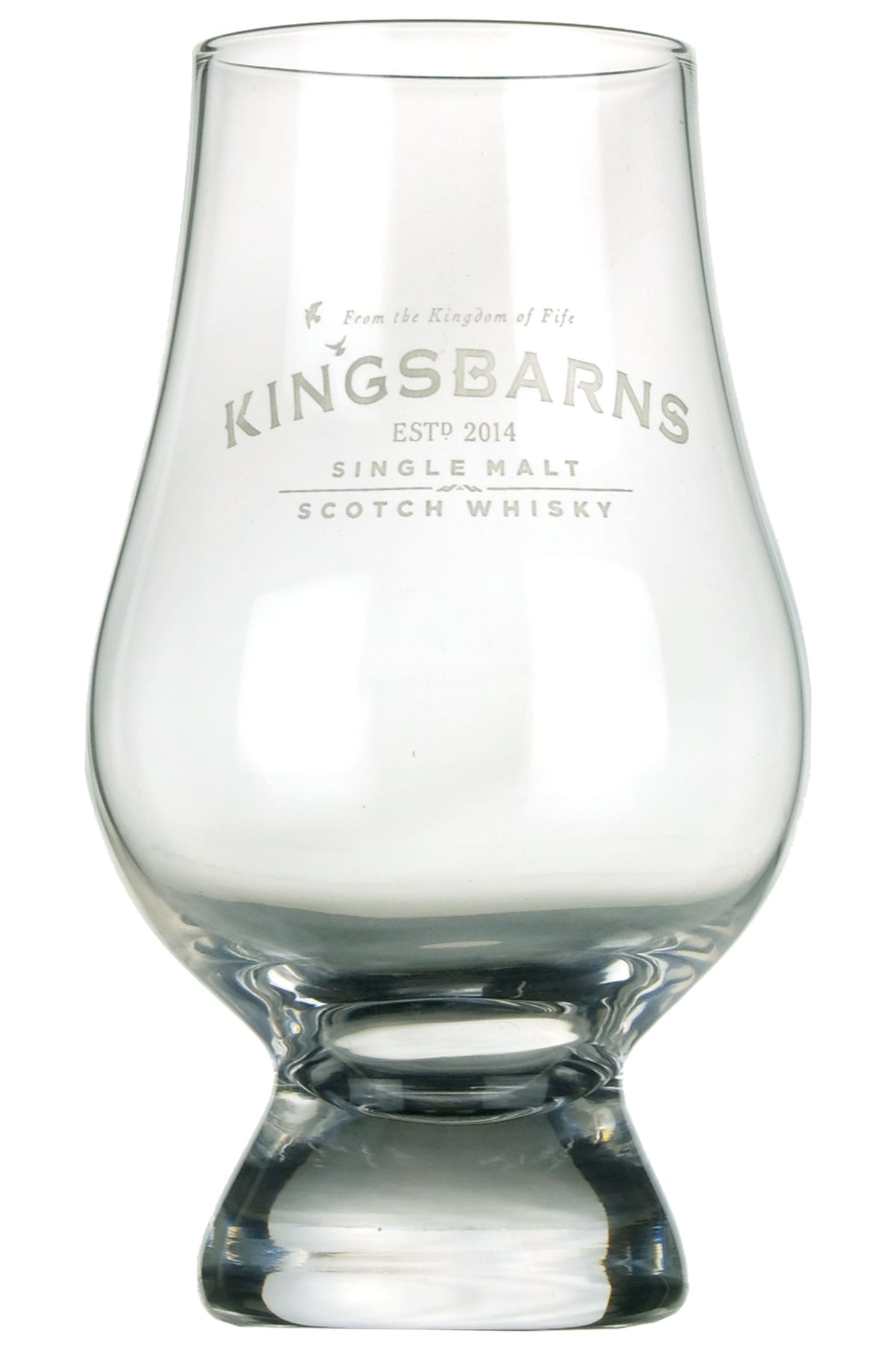 Kingsbarns Branded Glencairn Whisky Glass