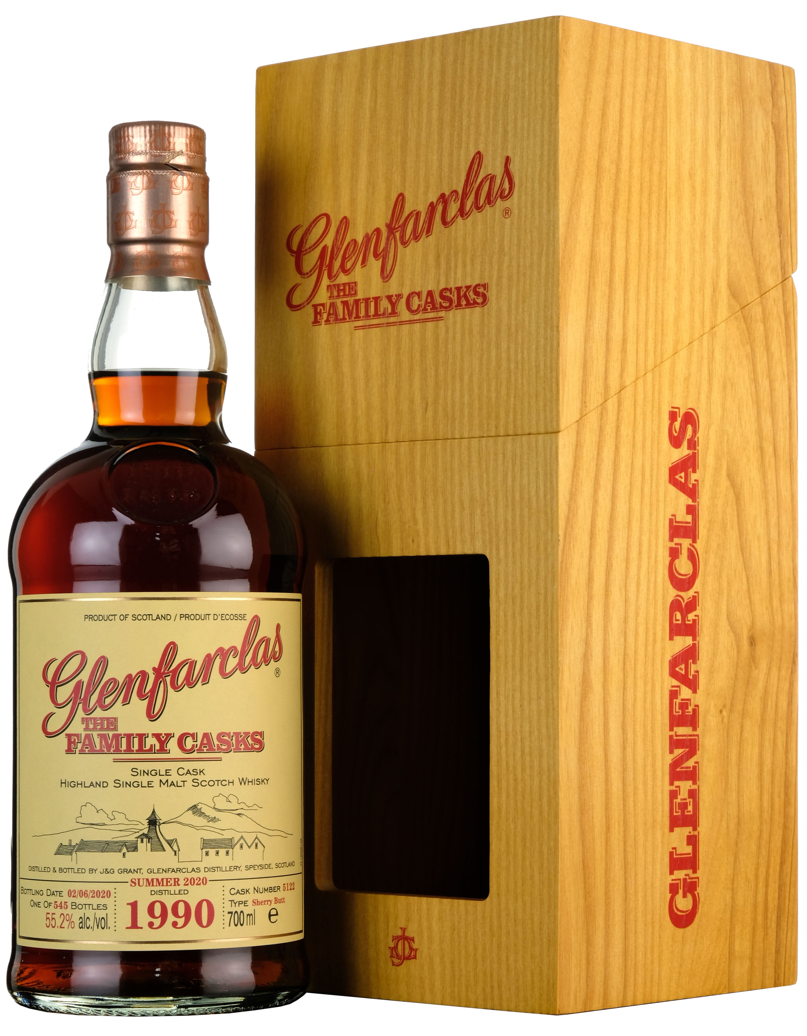 Glenfarclas 1990-2020 | 30 Year Old The Family Cask 5122