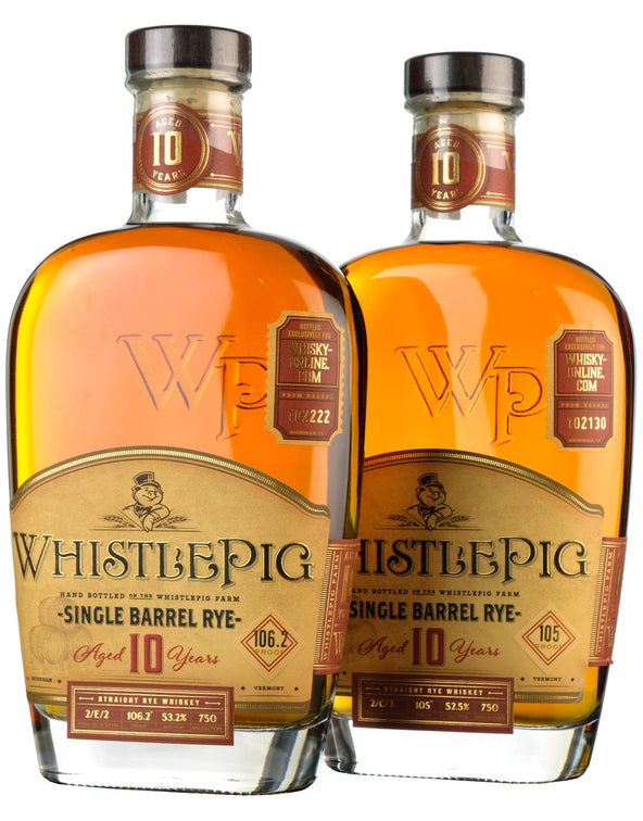 WhistlePig Rye Whiskey 10 Year Old | Barrel Pick 102222 | Whisky-Online Exclusive
