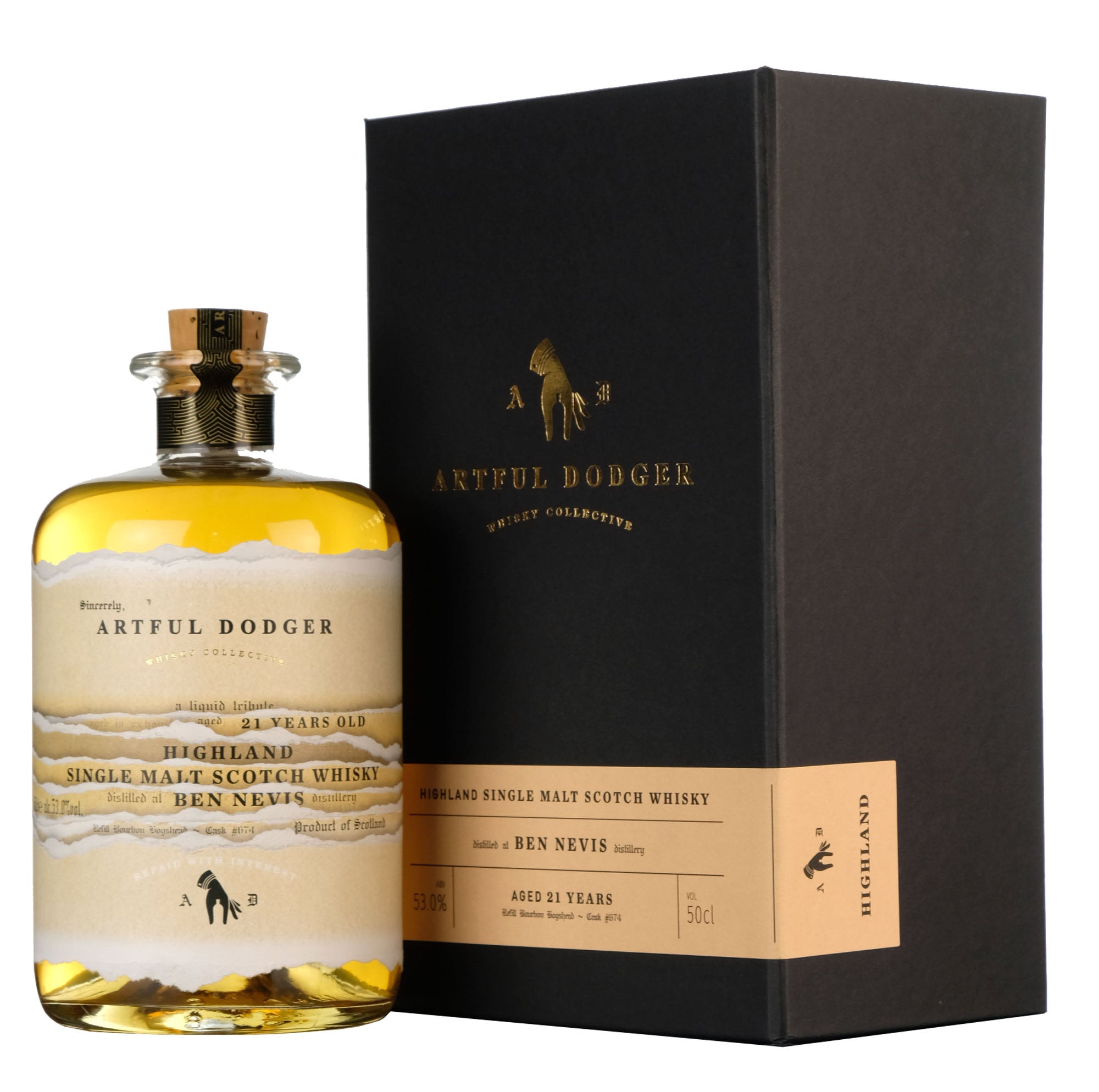 Ben Nevis 1998-2020 | 21 Year Old Artful Dodger Whisky Collective Cask 674